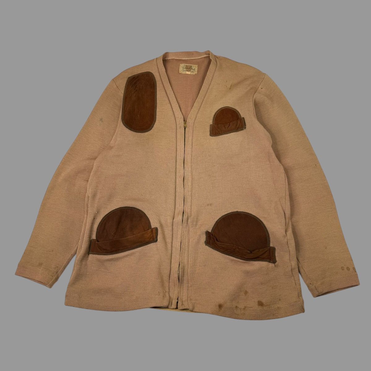 Vintage Vintage 1950s shooting cardigan Size US L / EU 52-54 / 3 - 1 Thumbnail