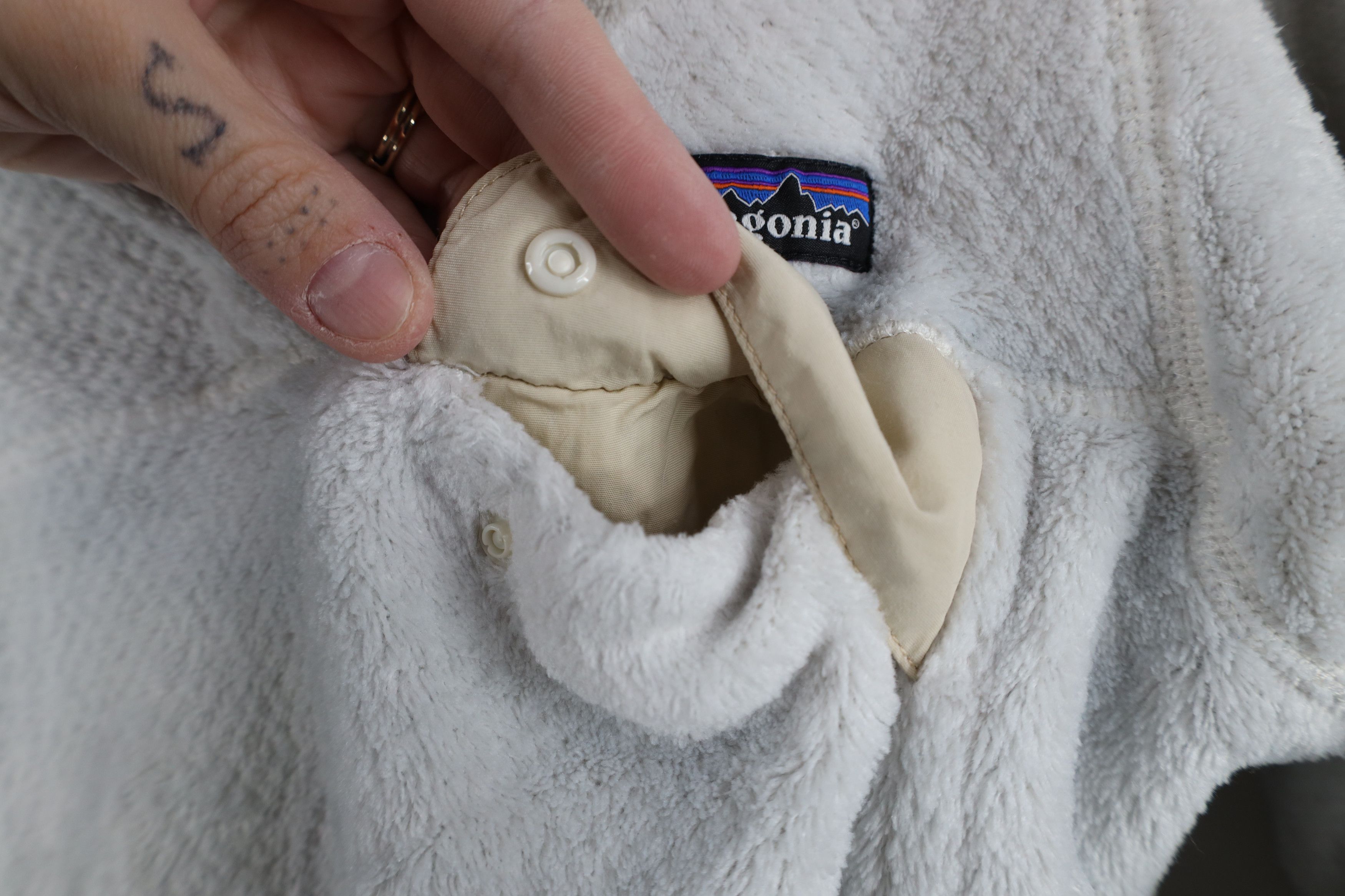 Patagonia Patagonia Spell Out Re-Tool Snap T Fleece Sweater Gray Size XS / US 0-2 / IT 36-38 - 5 Thumbnail