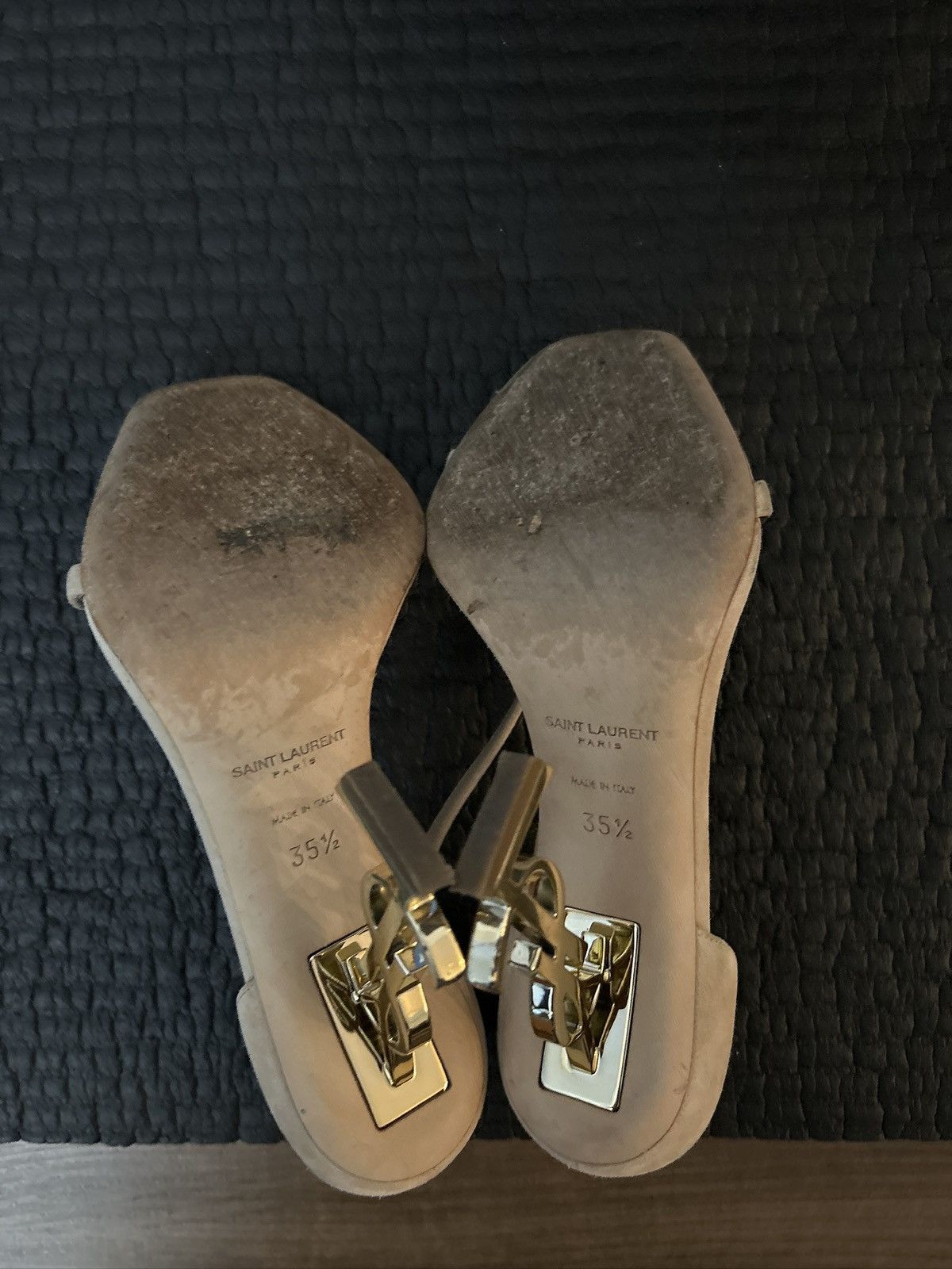 Saint Laurent Paris Saint Laurent Opyum Cashmere Heels Size US 6.5 / IT 36.5 - 5 Thumbnail