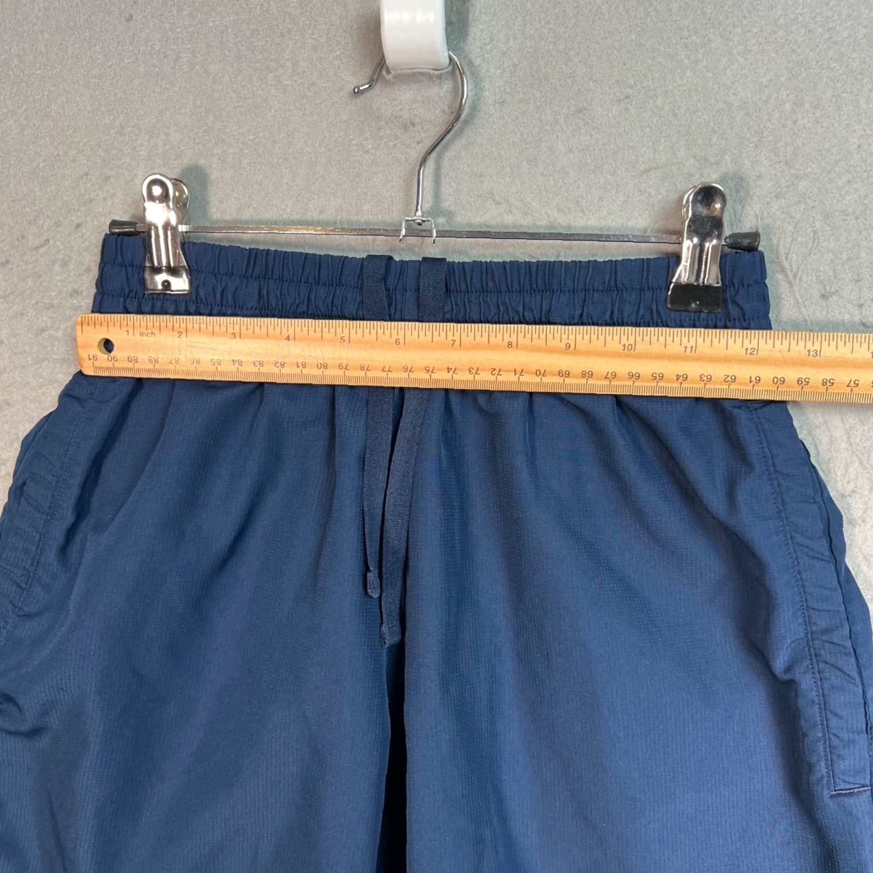 Adidas Adidas Womens Size Small Blue Climalite Athletic Shorts Drawstring Activewear Short S Womens Blue Adidas Size 28" / US 6 / IT 42 - 4 Thumbnail