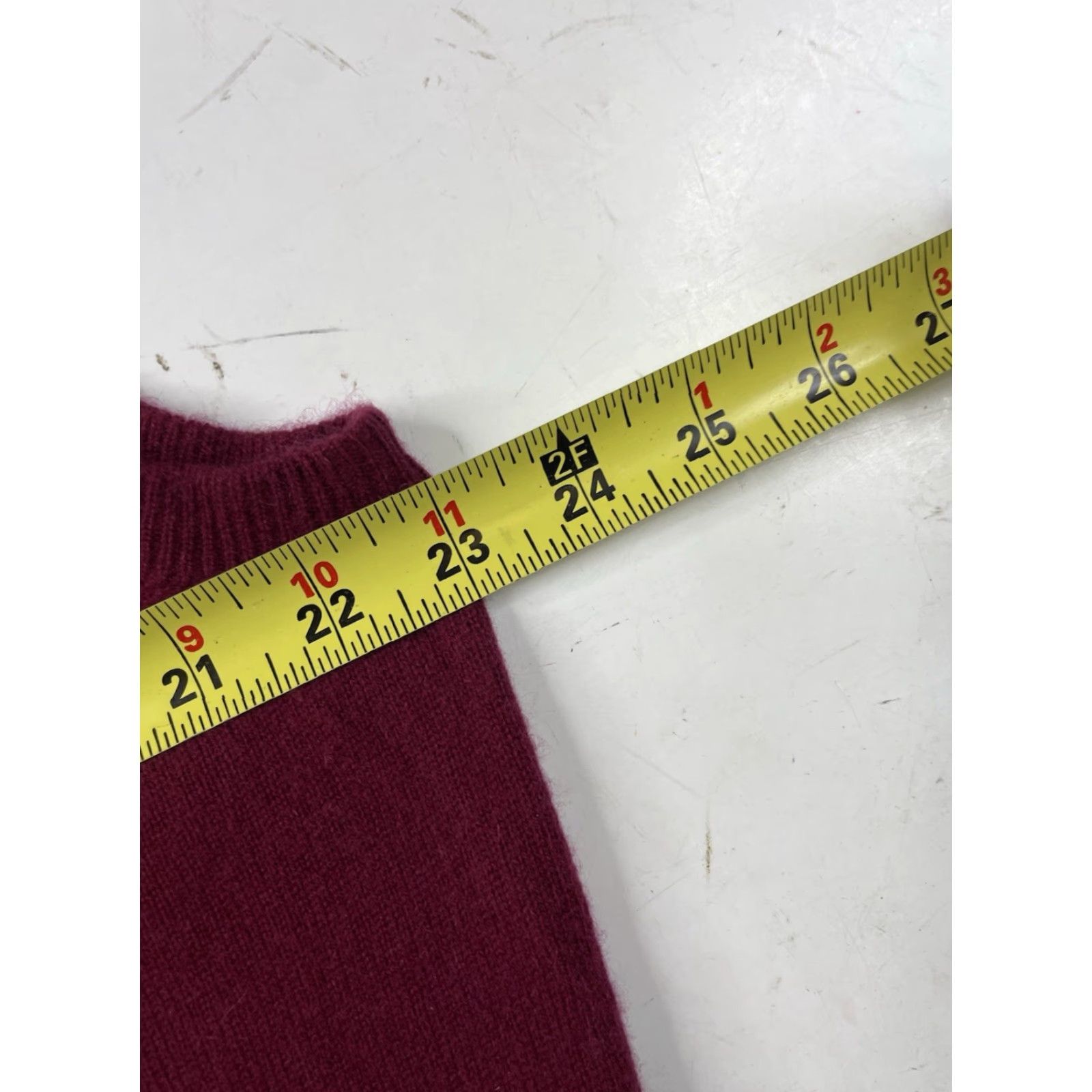 Vintage Grant Thomas Cashmere Vest Sweater Men L Maroon V-Neck Two Ply Casual Golf Knit Vest Size US L / EU 52-54 / 3 - 5 Thumbnail