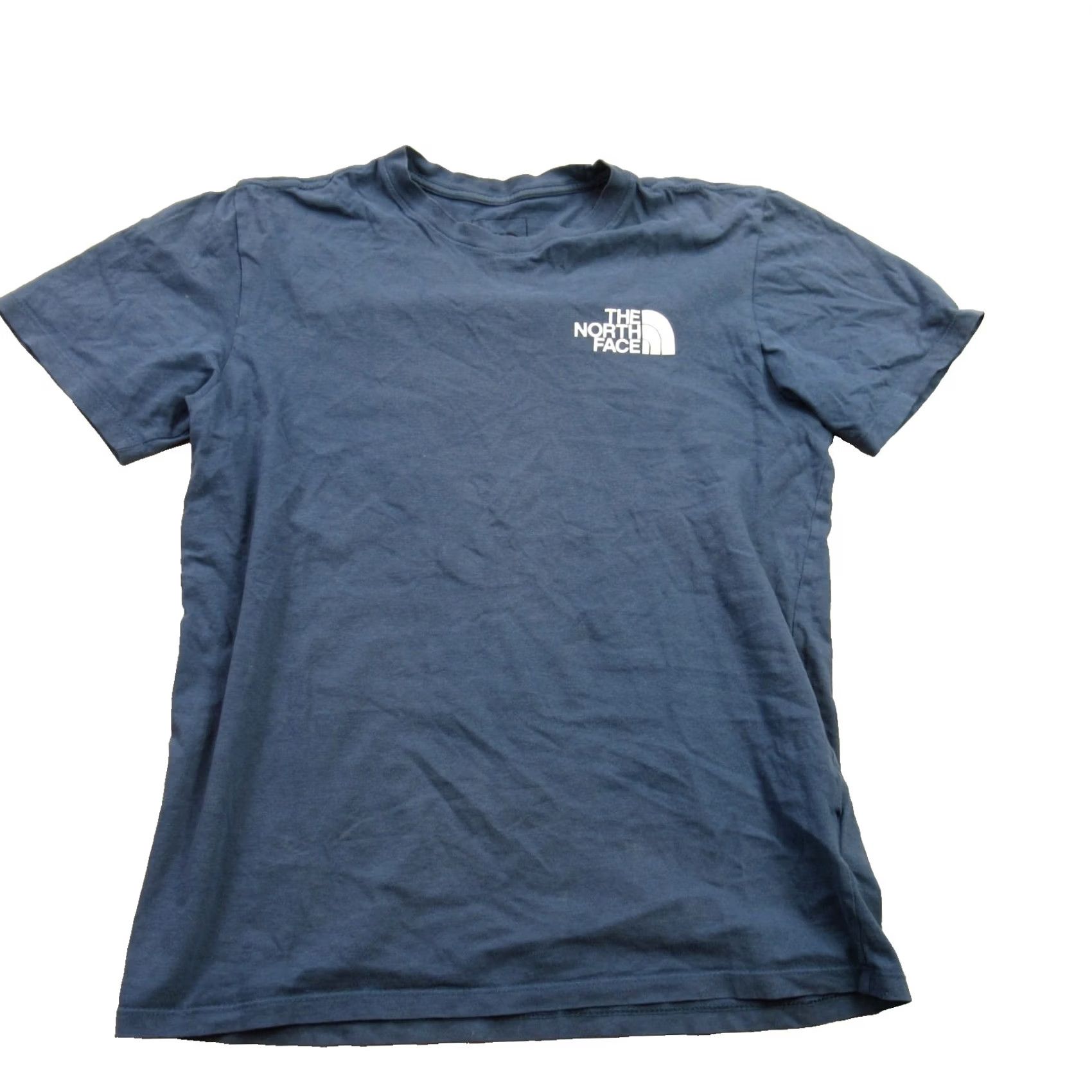 The North Face The North Face Shirt Womens Small Short Sleeve Crew Neck Pullover Lightweight Blue Size S / US 4 / IT 40 - 2 Thumbnail