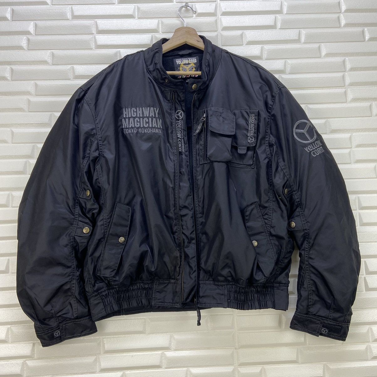 YELLOW CORN Vtg Yellow Corn Sledge Hammer Highway The 3rd Bomber Style Size US M / EU 48-50 / 2 - 3 Thumbnail