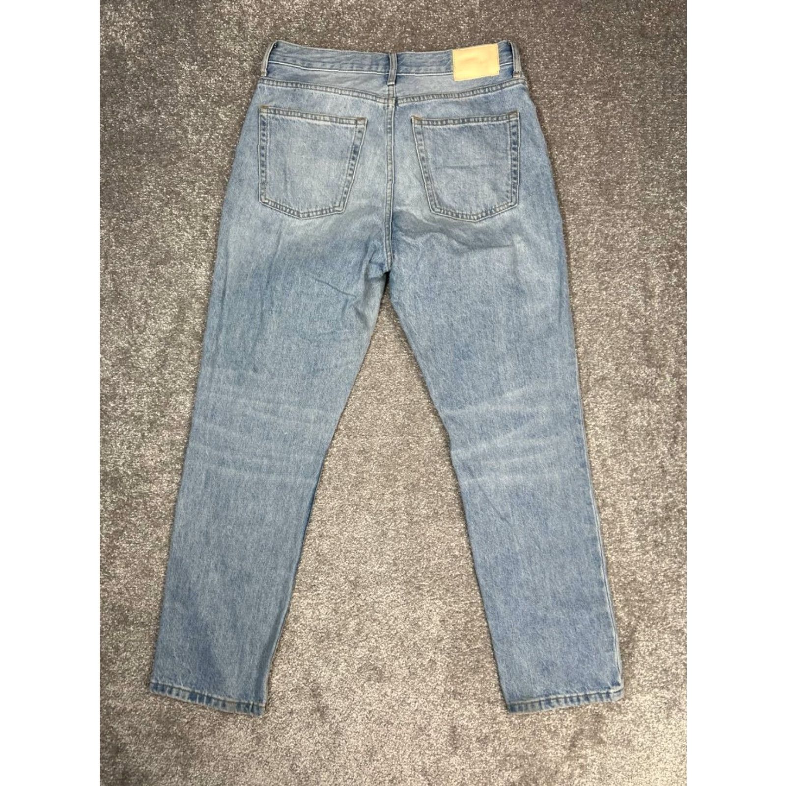 Everlane Everlane Jeans Womens 90s Blue Denim High Rise Ankle 28 Regular 5-Pocket Logo Size 28" / US 6 / IT 42 - 2 Thumbnail