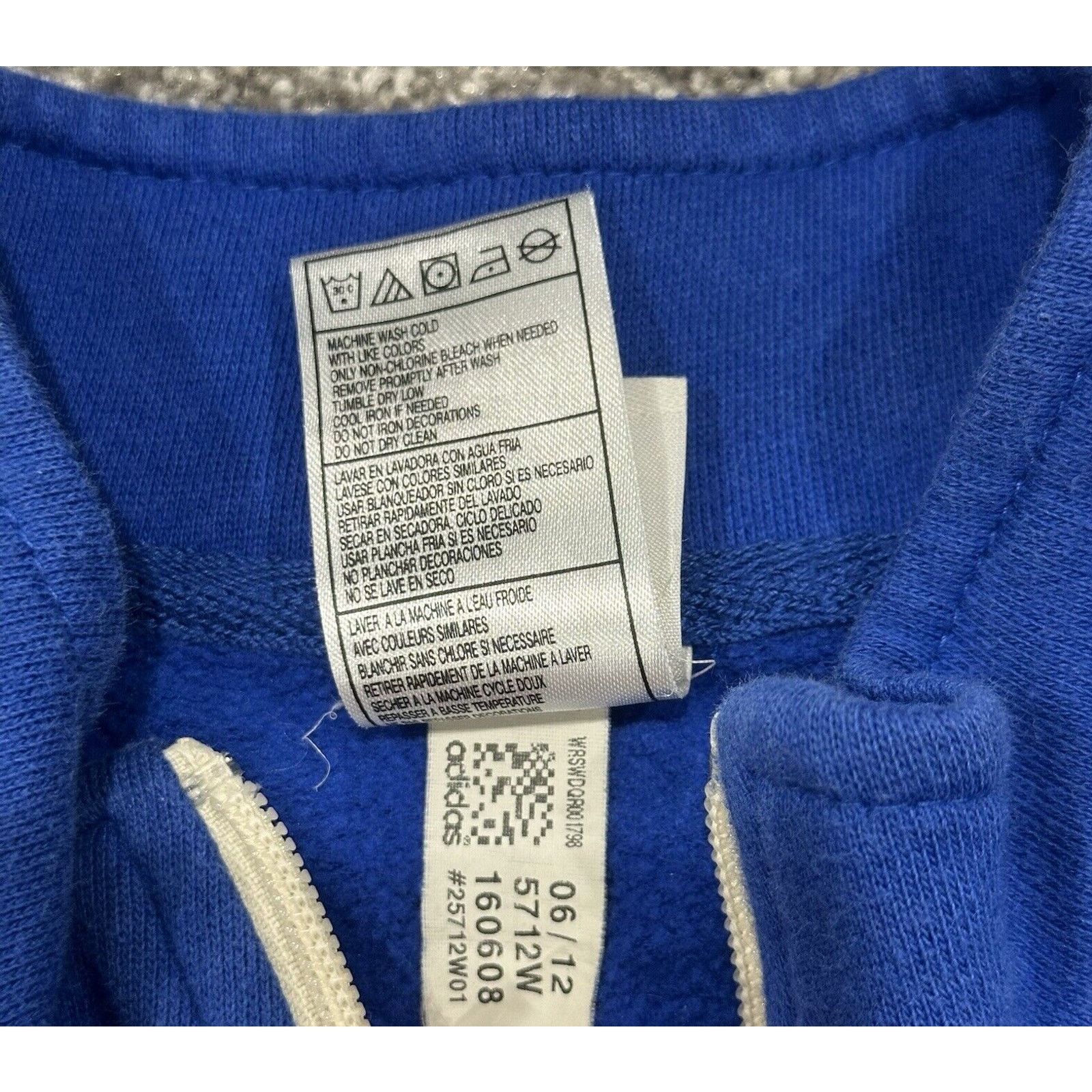 Adidas Adidas Kansas Jayhawks Fill Zip Blue Jacket Logo Size M Size M / US 6-8 / IT 42-44 - 19 Thumbnail