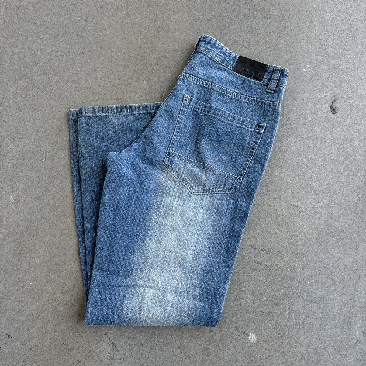 Southpole Vintage Y2K Southpole 34x34 Denim Jeans Baggy Wide Leg Pants Size US 34 / EU 50 - 9 Thumbnail