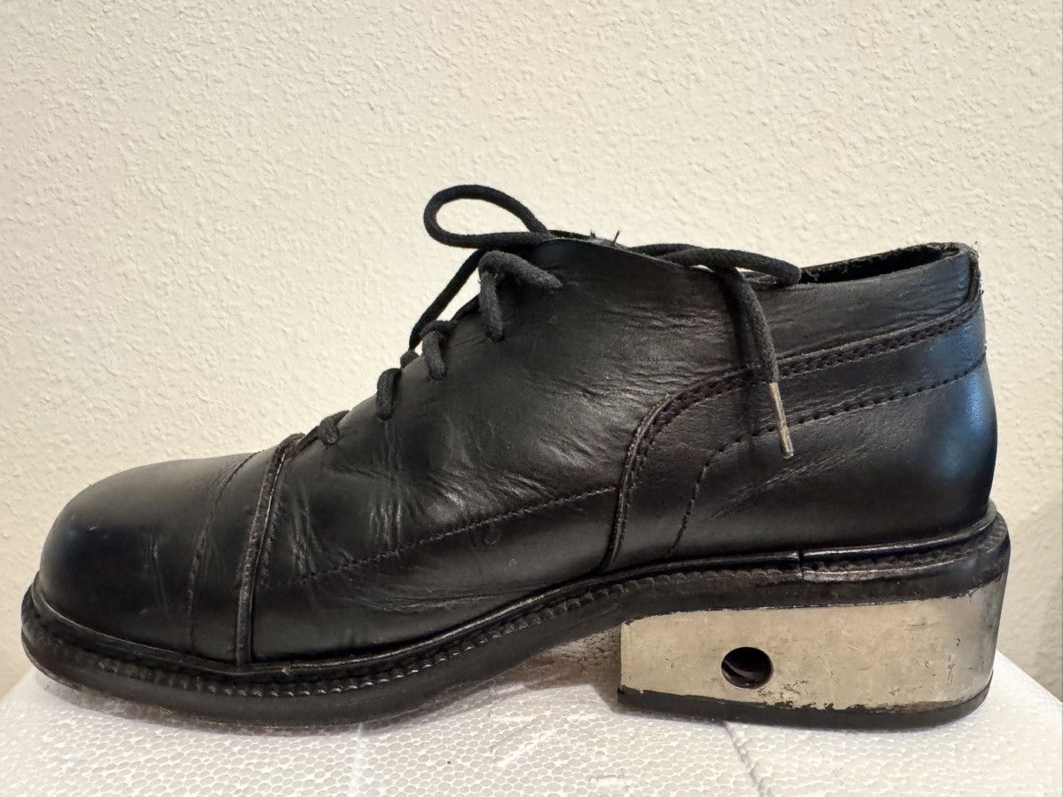 Dirk Bikkembergs AUTHENTIC DIRK BIKKEMBERGS METAL HEEL SHOE Size US 7 / EU 40 - 3 Thumbnail