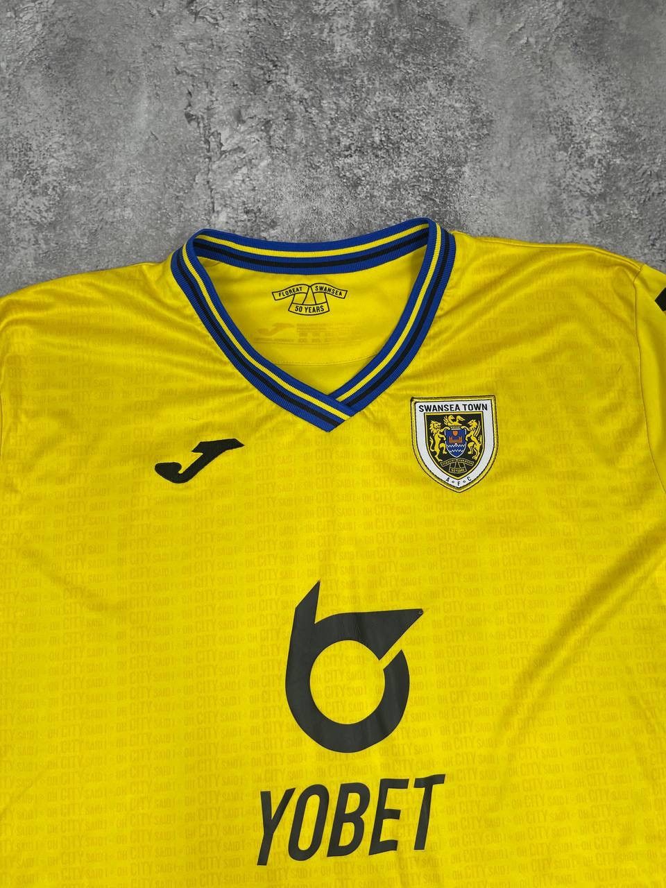 Joma Joma Swansea City AFC 2021/22 Away Men Football Shirt Jersey Size US XL / EU 56 / 4 - 2 Thumbnail