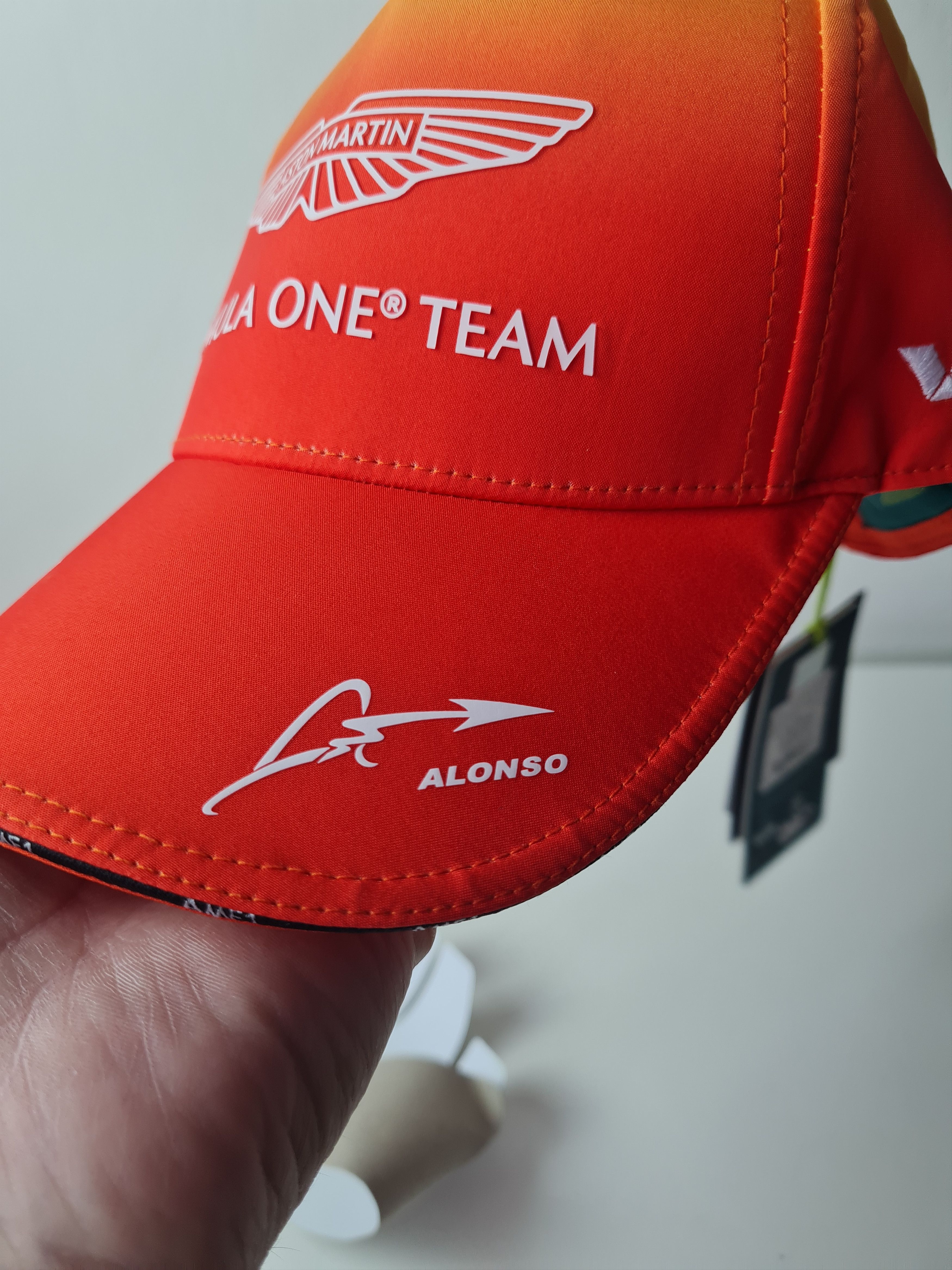 Formula 1 Aston Martin F1 Fernando Alonso Special Spain GP Baseball Size ONE SIZE - 17 Thumbnail