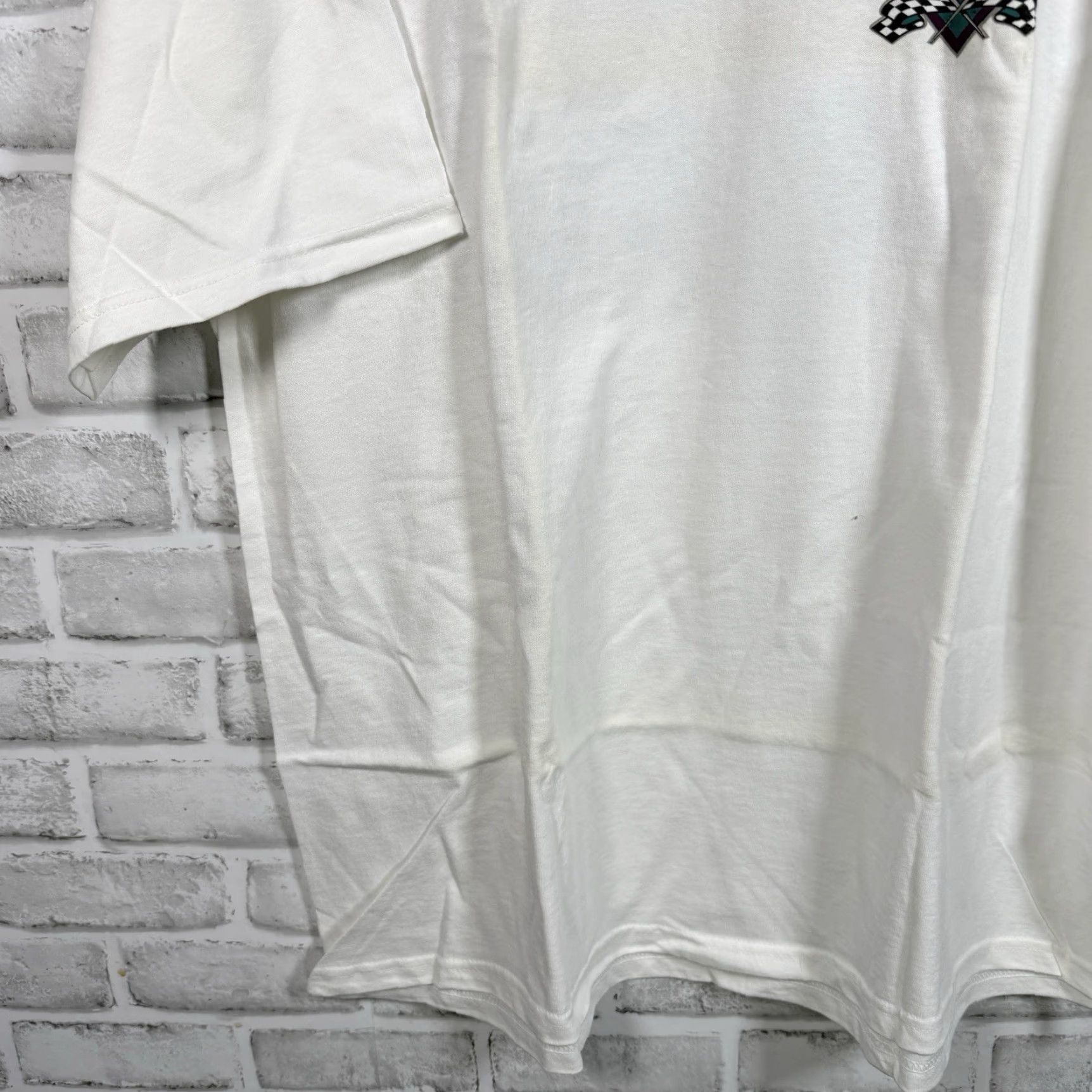 Logo Athletic NWT VTG 1999 Logo Athletic Brickyard 400 White Graphic Tee Mens Size XL Size US XL / EU 56 / 4 - 4 Thumbnail