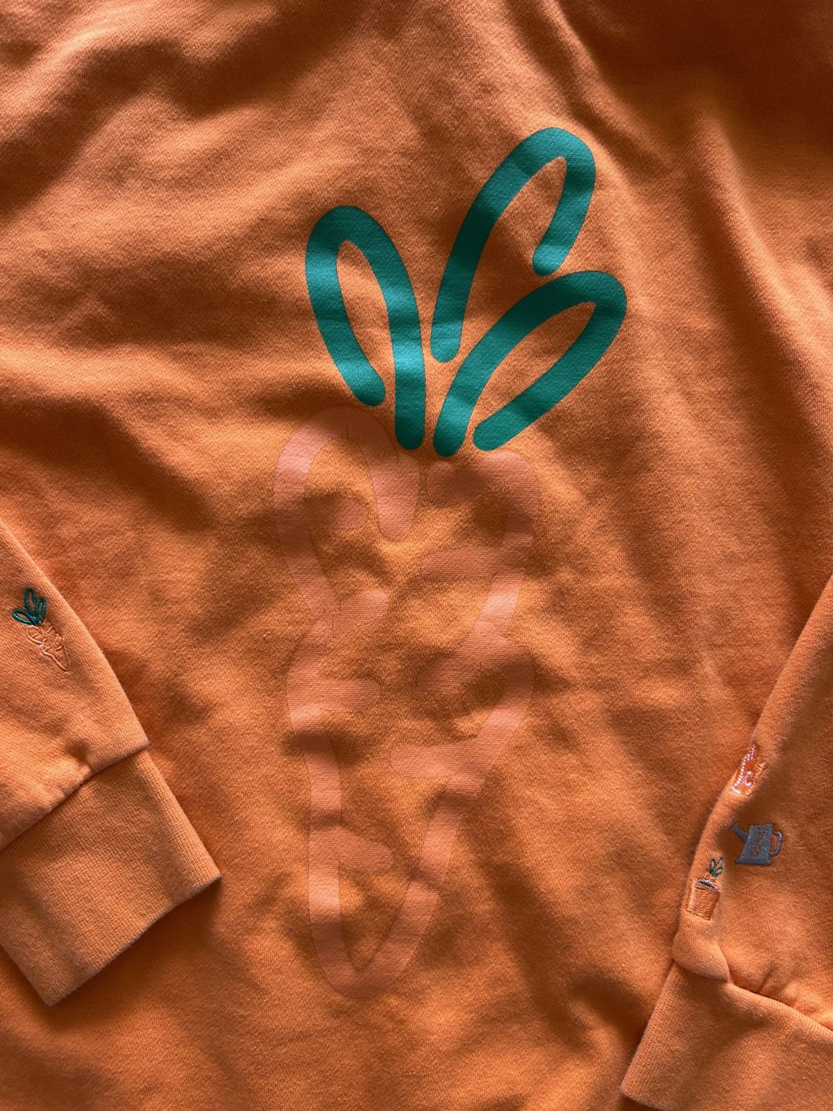 Carrots by Anwar Carrots Crocs X Carrots Collab Hoodie Orange With Embroidery Size US S / EU 44-46 / 1 - 10 Thumbnail