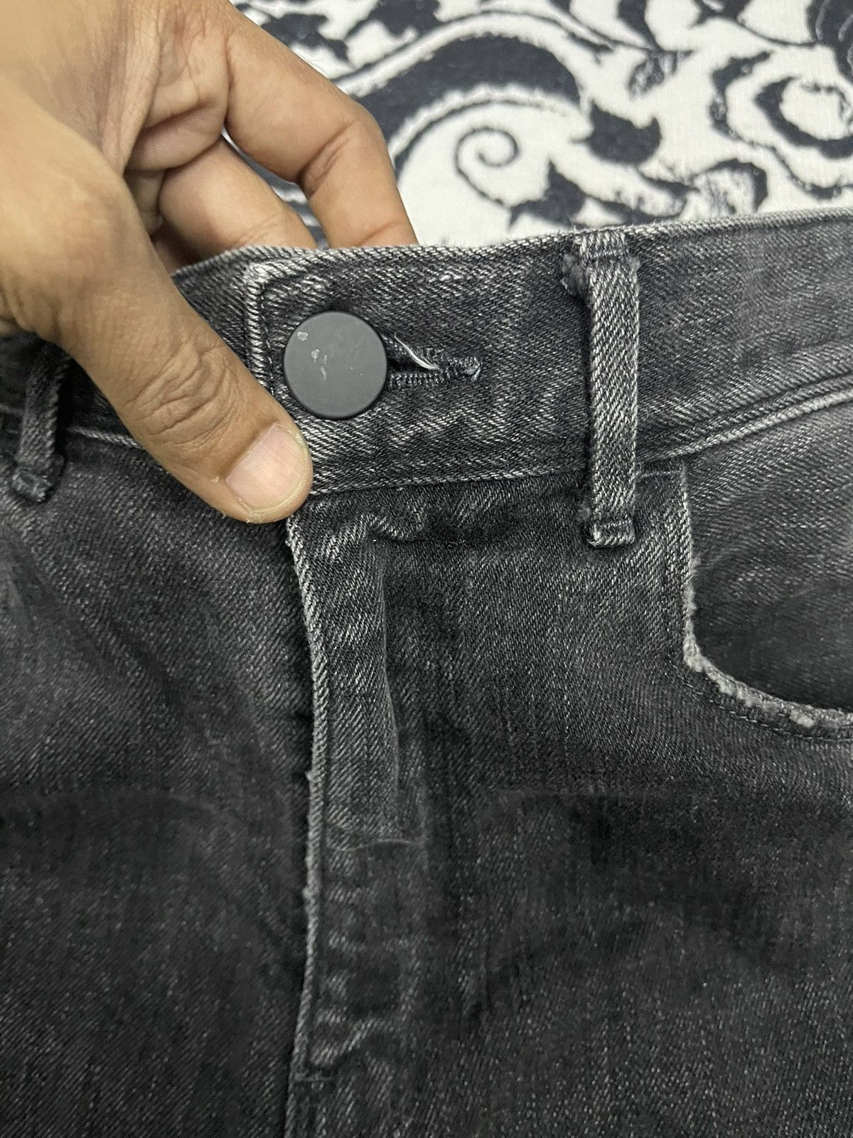Japanese Brand 90s RARE THE BLACK TOKYO SALVEDGE JEANS DISTRESSED DESIGN Size 28" / US 6 / IT 42 - 11 Thumbnail