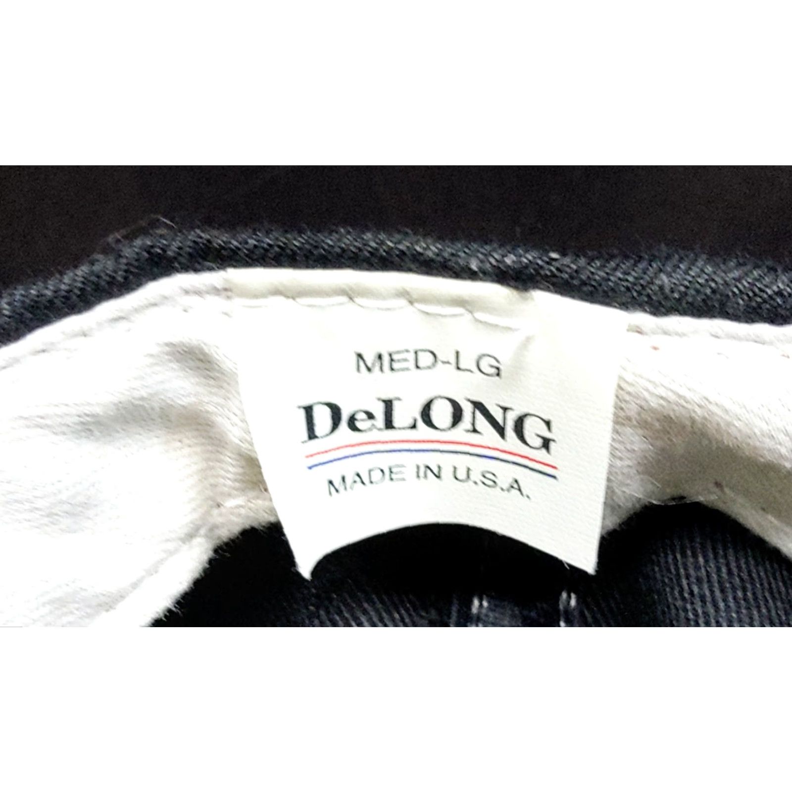 Vintage VINTAGE DeLong High School Snapback Hat Tigers Carroll Iowa 90s USA Men Adjustable Black Cotton Canvas Tigers 90s Sports Animals Hat Snapback Size ONE SIZE - 8 Thumbnail