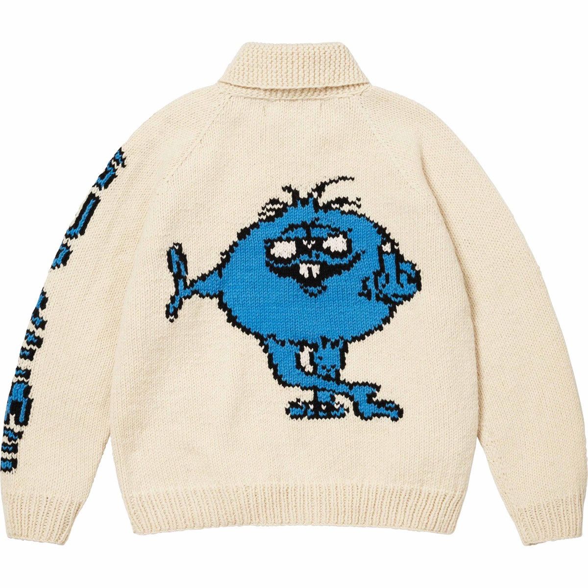 Supreme Camacho Cowichan Sweater Natural Size US M / EU 48-50 / 2 - 4 Thumbnail
