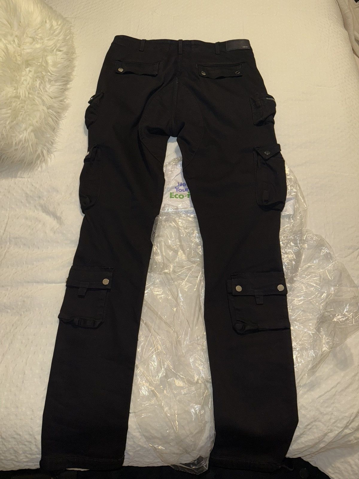 Amiri Amiri Tactical Cargo Pants in Black Size US 36 / EU 52 - 13 Thumbnail