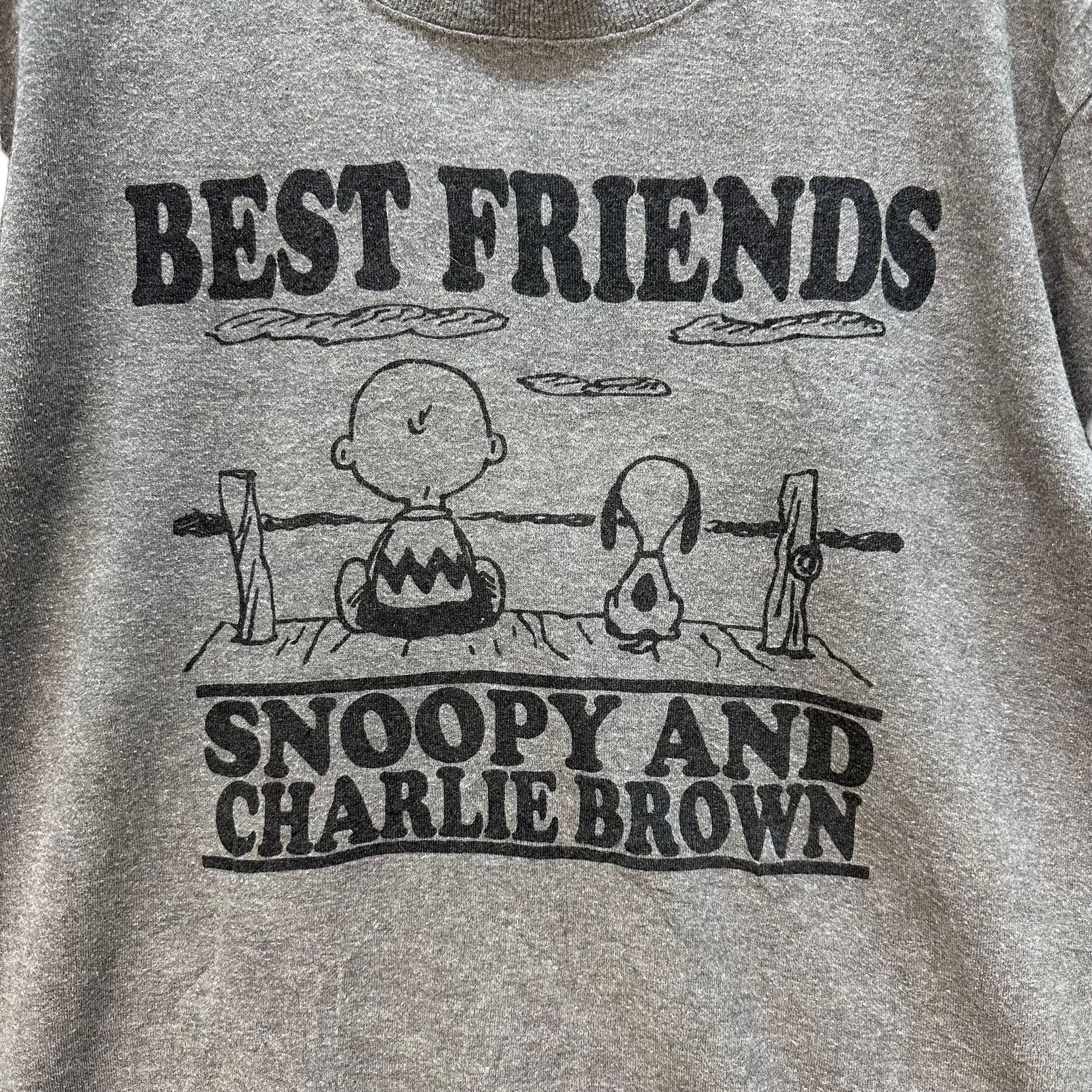 Peanuts Best Friends Snoopy & Charlie Brown Sweatshirts #9047-52 Size US L / EU 52-54 / 3 - 3 Thumbnail