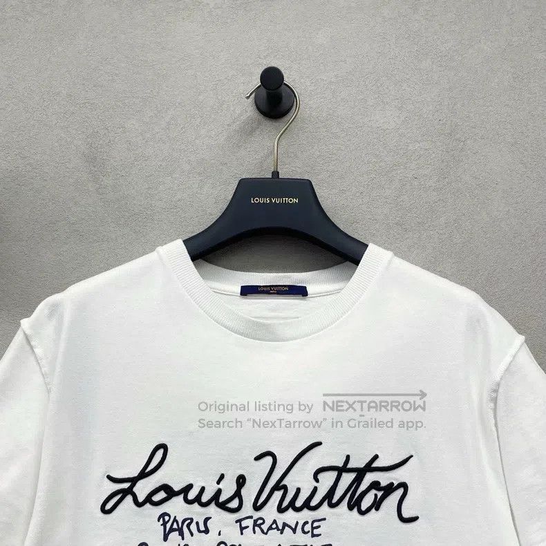 Louis Vuitton Louis Vuitton White embroidered short sleeve Size US S / EU 44-46 / 1 - 4 Thumbnail