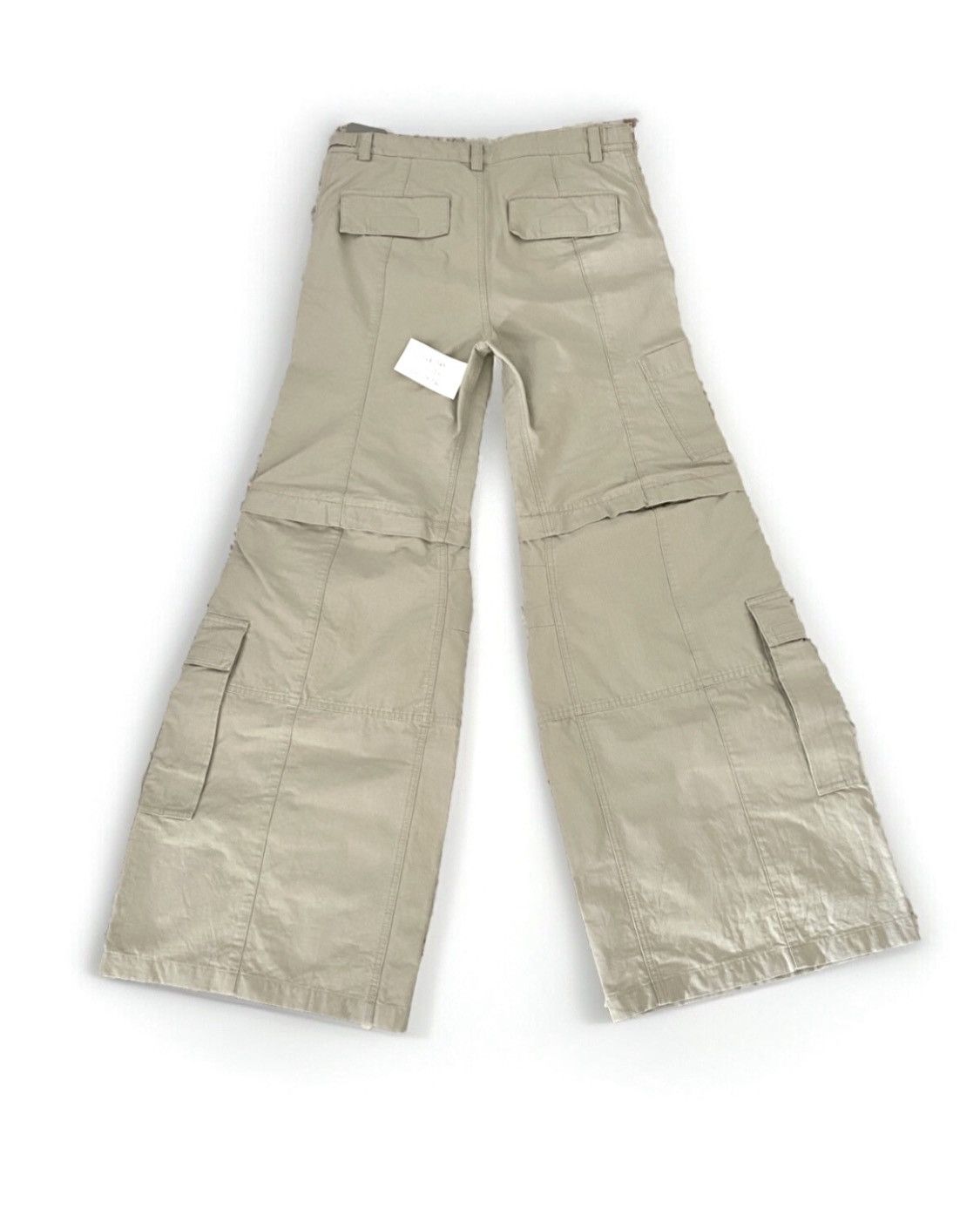 Balenciaga Balenciaga FW23 Flared Cargo Pant Beige Gently Used sz M Size US 32 / EU 48 - 3 Thumbnail