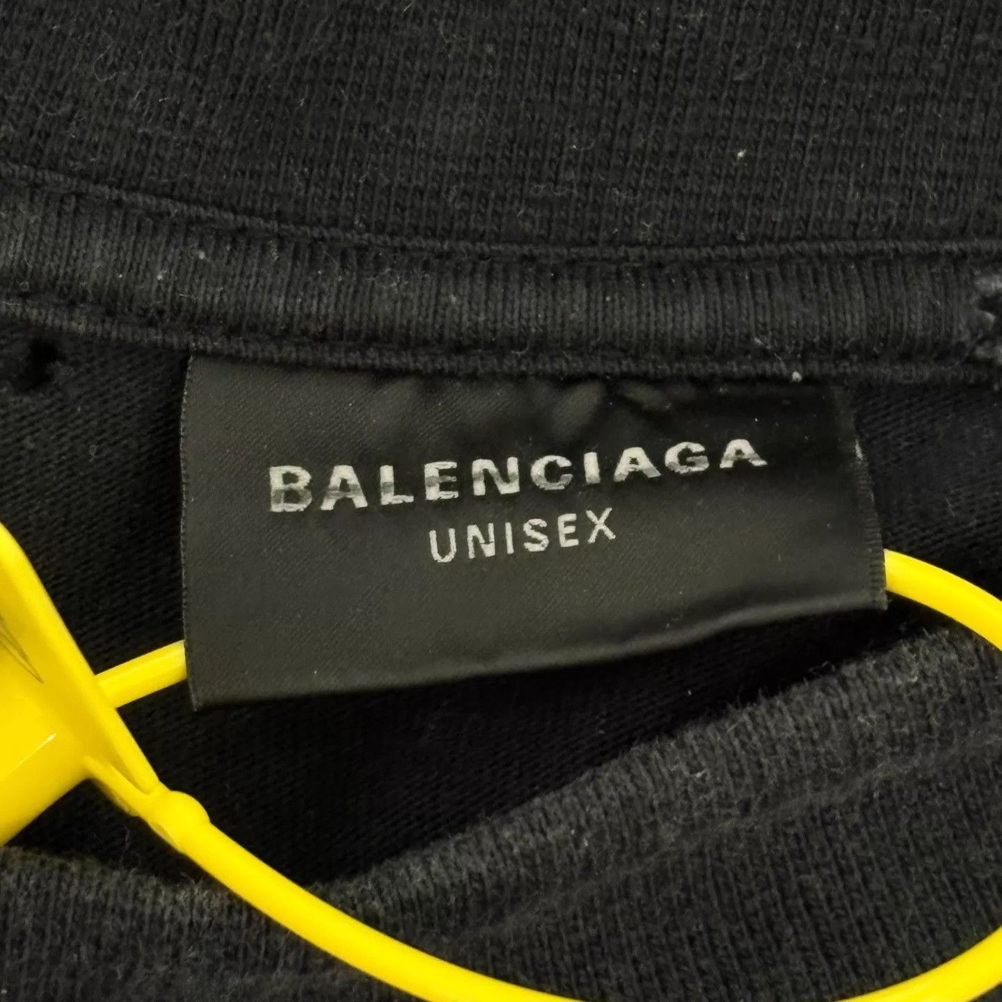 Balenciaga BLCG Distressed Graffiti SS Tee Dark Gray M BNWT Size M / US 6-8 / IT 42-44 - 3 Thumbnail