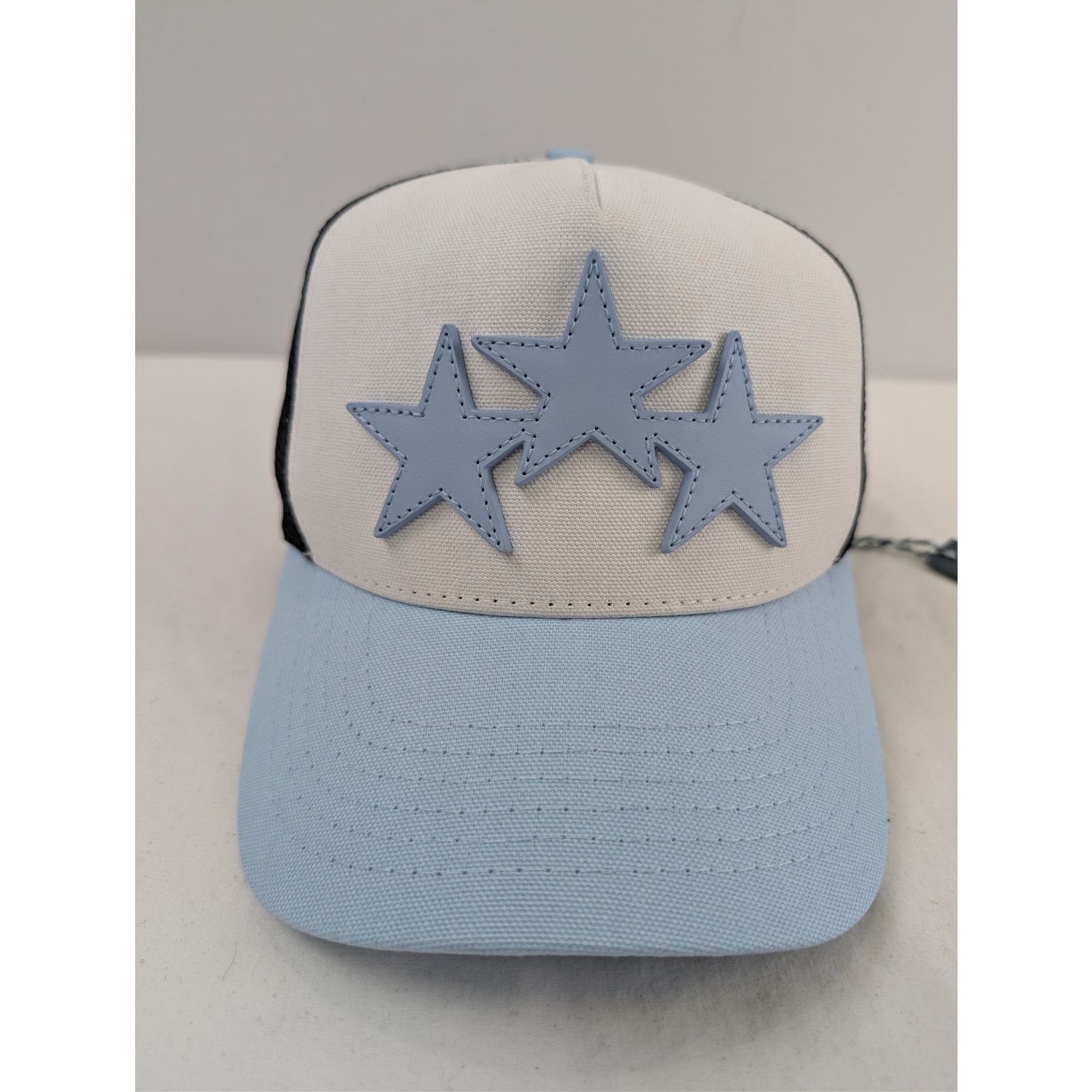 Amiri o1rshd1 Size: OS / 3 Star Trucker Hat / Cap in Cerulean Size ONE SIZE - 2 Thumbnail