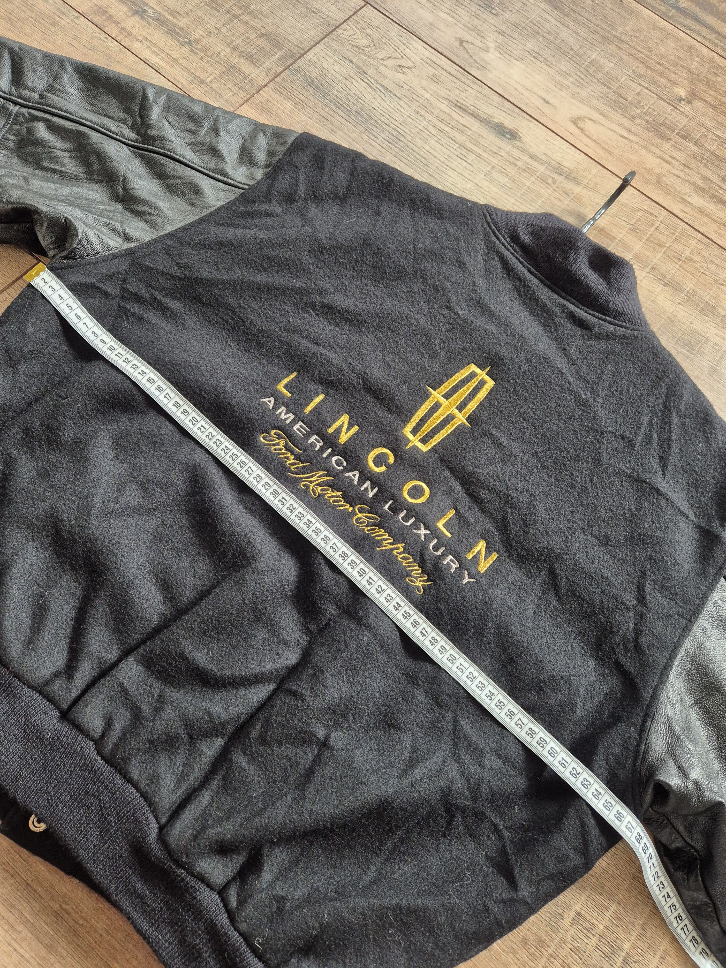 Golden Bear Rare Lincoln Ford jacket wool, leather Size US L / EU 52-54 / 3 - 9 Thumbnail