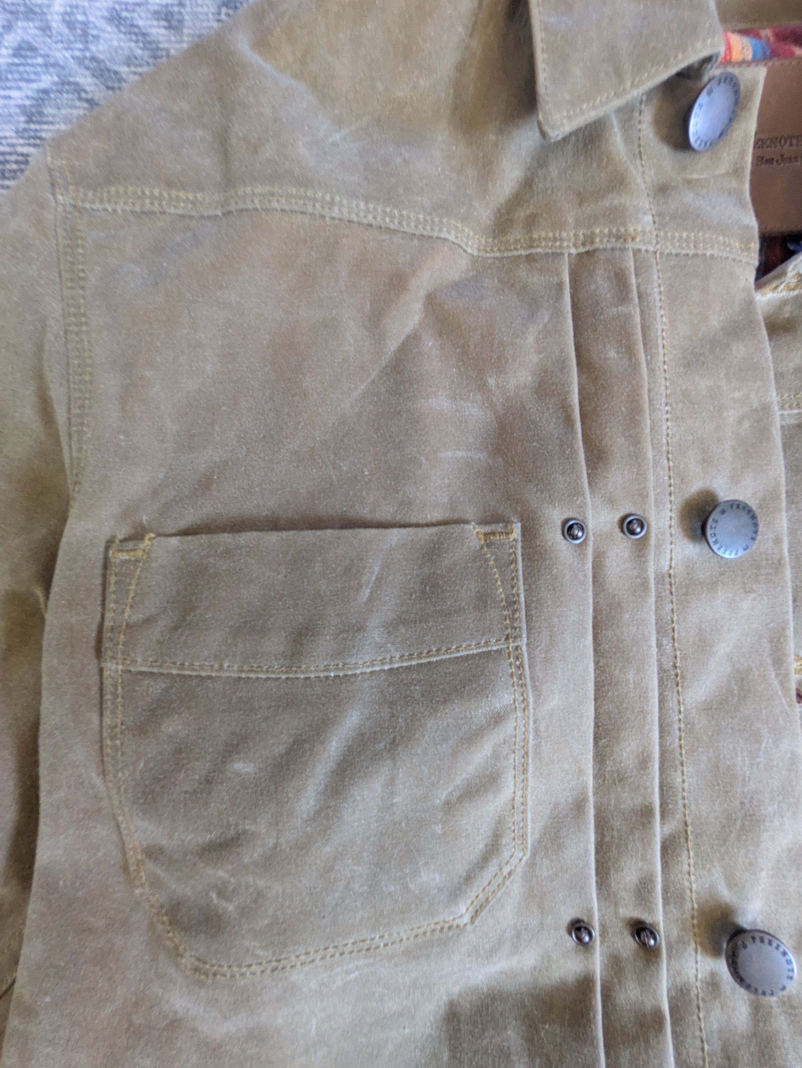 NWT Freenote Cloth Rider's Jacket - Tumbleweed - Large - NWT