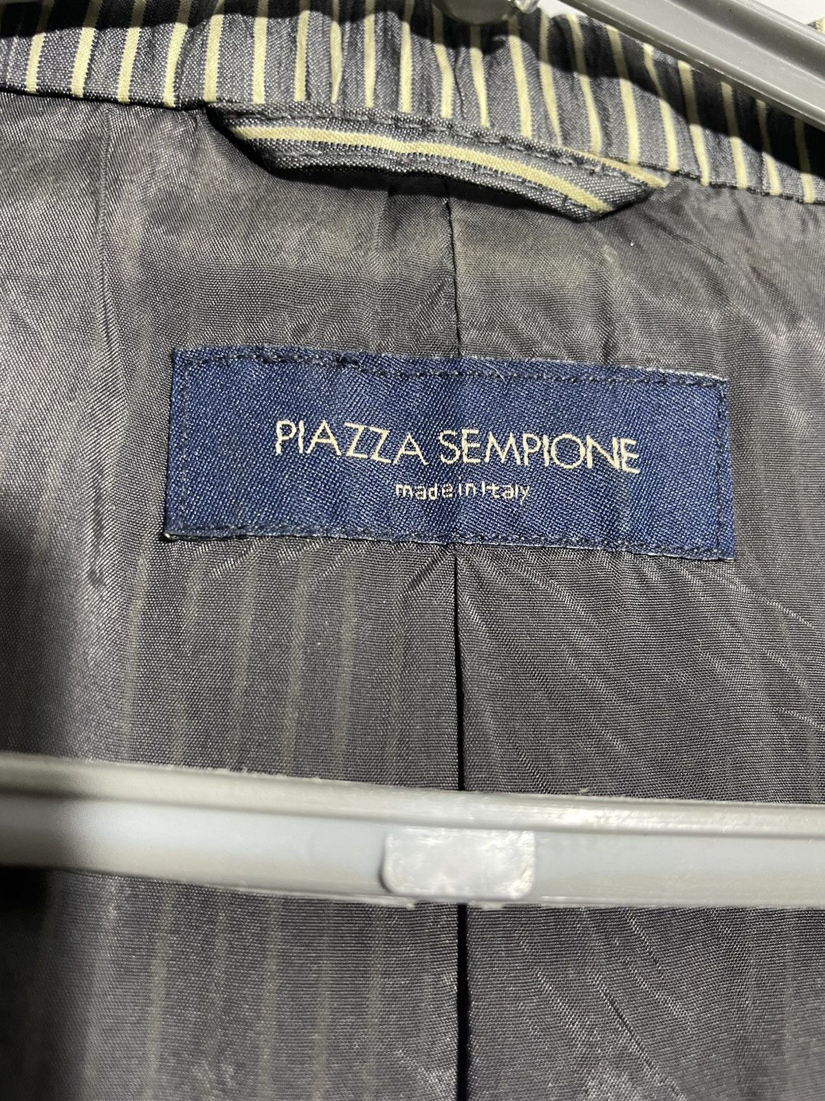 Piazza Sempione Plazza Simpione Striped Women’s Blazer size 46 Size L / US 10 / IT 46 - 7 Thumbnail