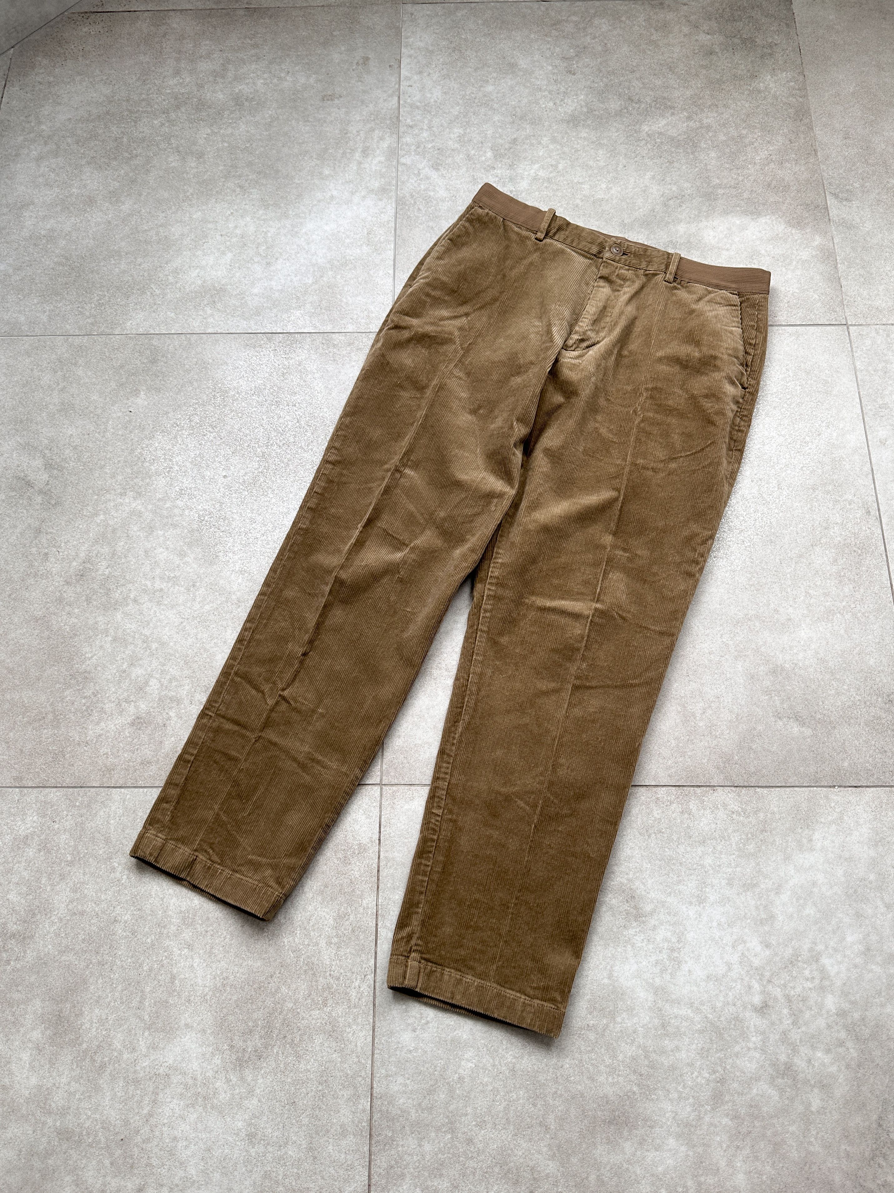 Uniqlo Uniqlo Brown Corduroy Pants Trousers Size US 33 - 1 Thumbnail