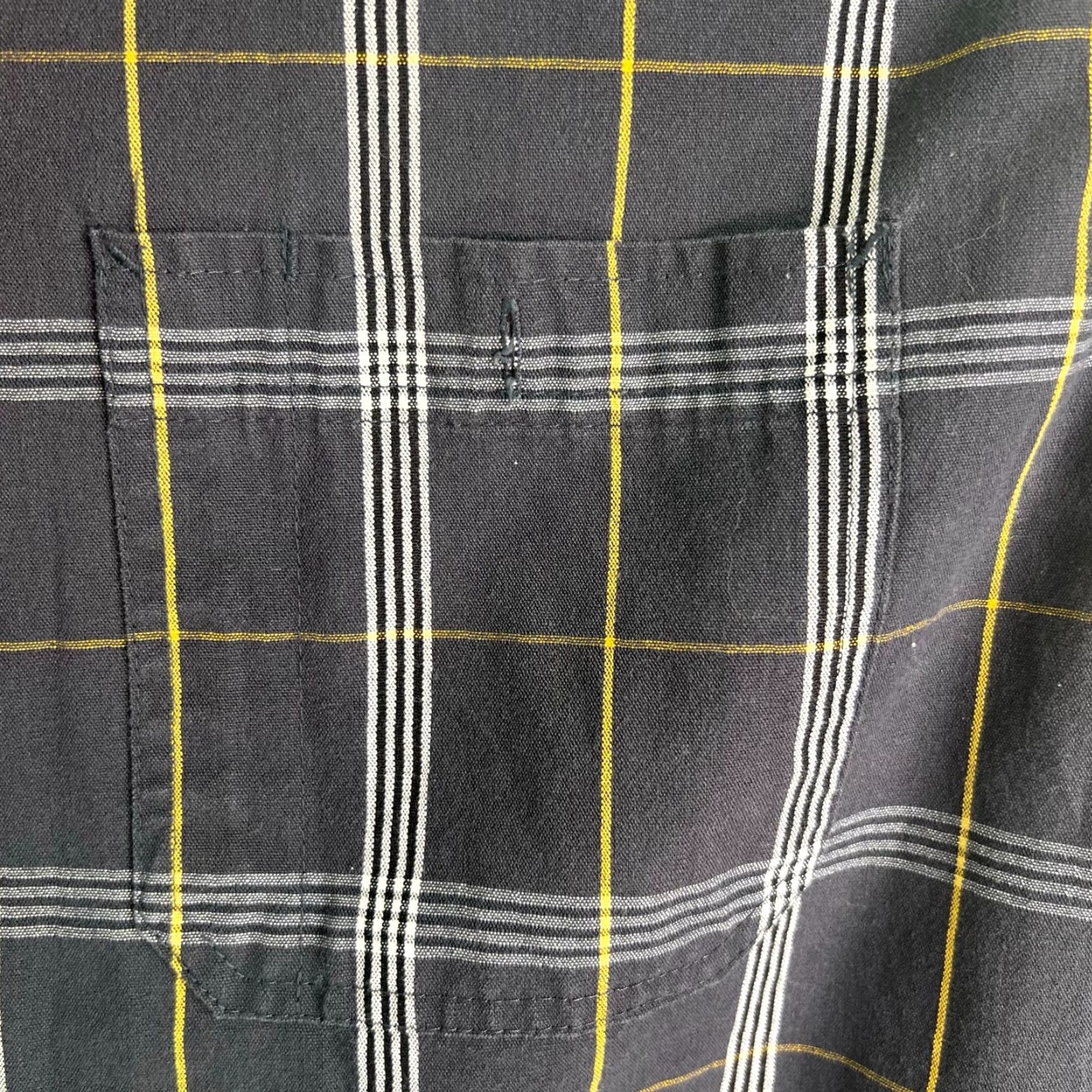 Vintage C.E. Schmidt Plaid Button-Up Shirt Mens XL Blue Long Sleeve Size US XL / EU 56 / 4 - 4 Thumbnail
