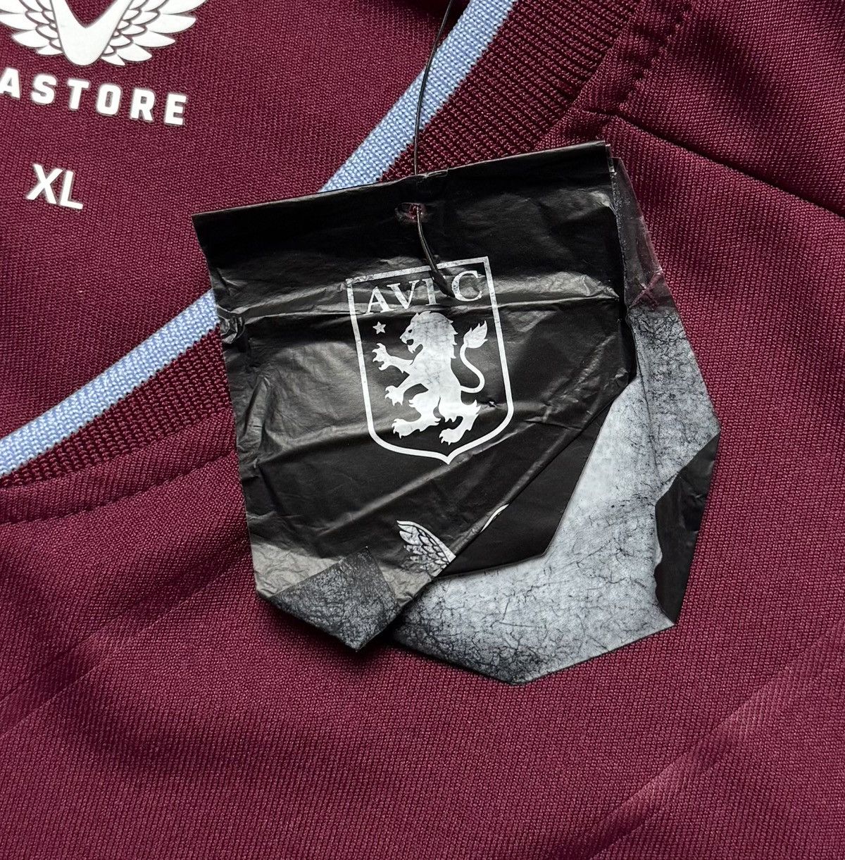 Castore Aston Villa 2022 2023 Home Shirt Soccer Jersey Castore Size US XL / EU 56 / 4 - 14 Thumbnail
