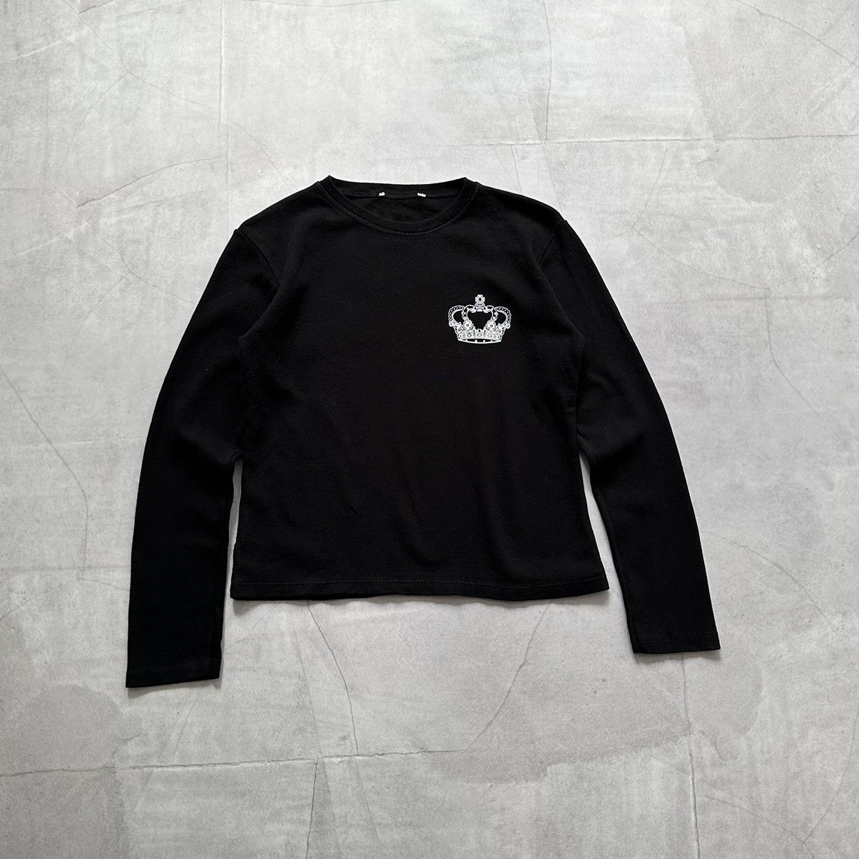 20471120 × Hysteric Glamour × If Six Was Nine 00s Crown Hysteric Glamour Style Punk Long Sleeve T Shirt Size M / US 6-8 / IT 42-44 - 4 Thumbnail