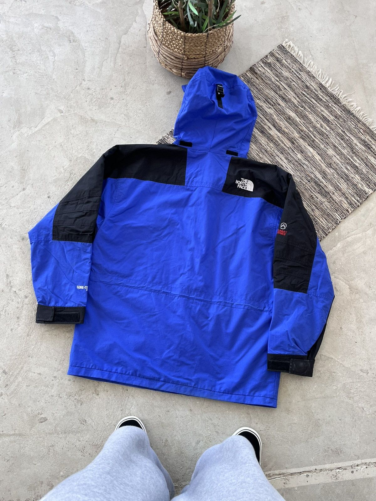 The North Face Vintage The North Face GoreTex Jacket Blue Black Outdoor Y2K Size US XXL / EU 58 / 5 - 11 Thumbnail