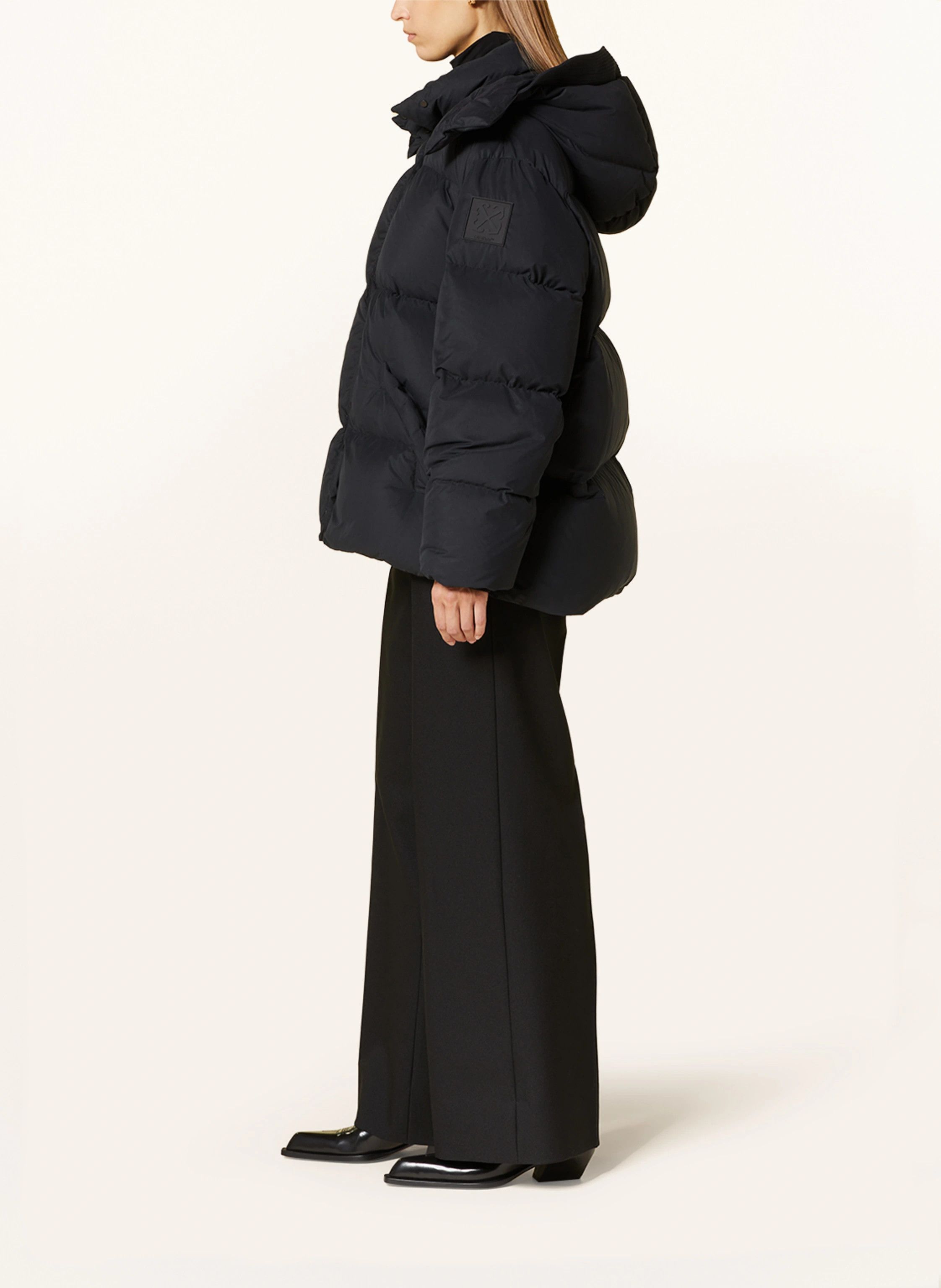 Off-White o1y1125 Shell Jacket in Black Size M / US 6-8 / IT 42-44 - 4 Thumbnail