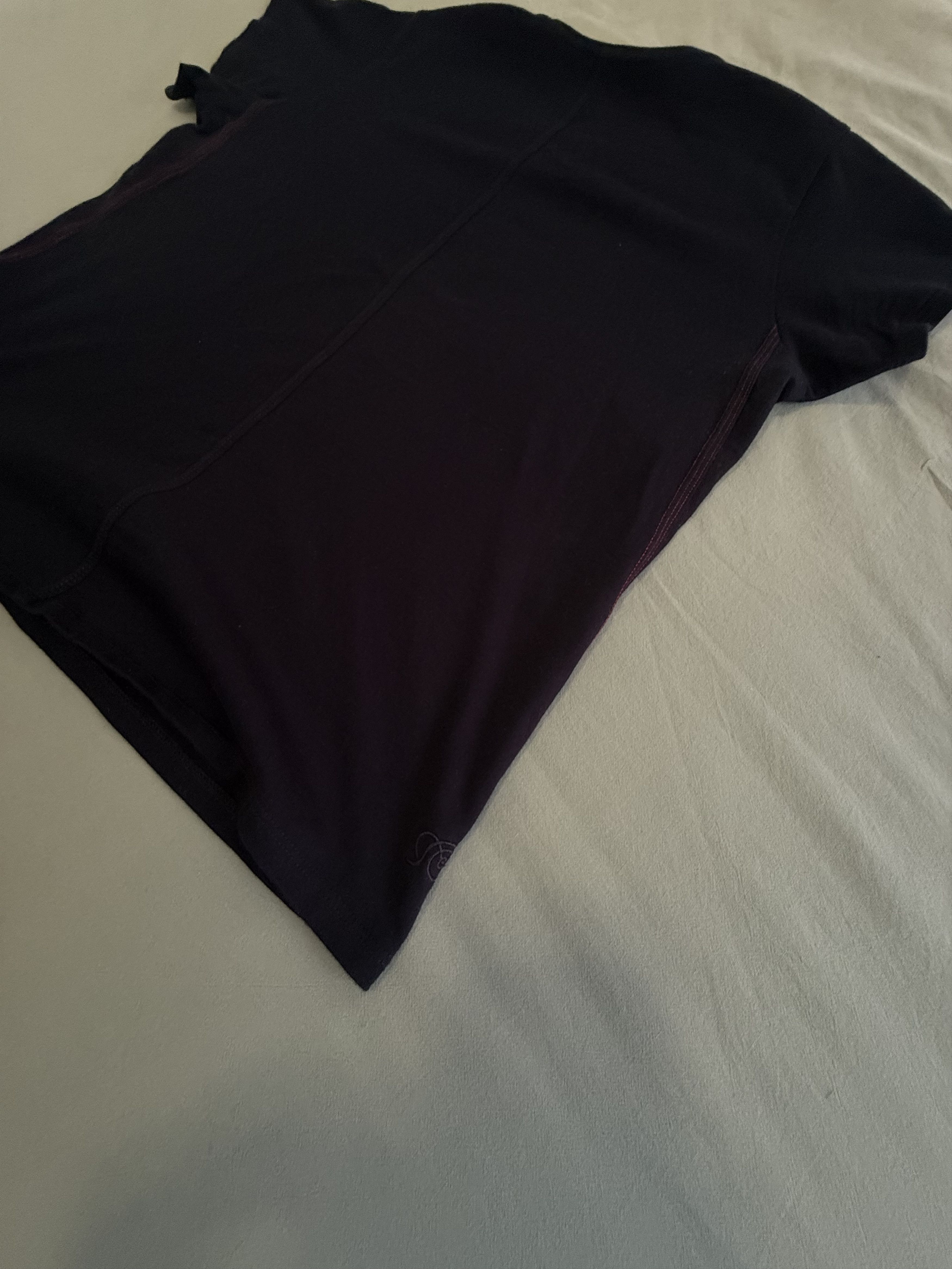 Fax Copy Express Black V-Neck T-Shirt | XL - runs small Size US XL / EU 56 / 4 - 5 Thumbnail