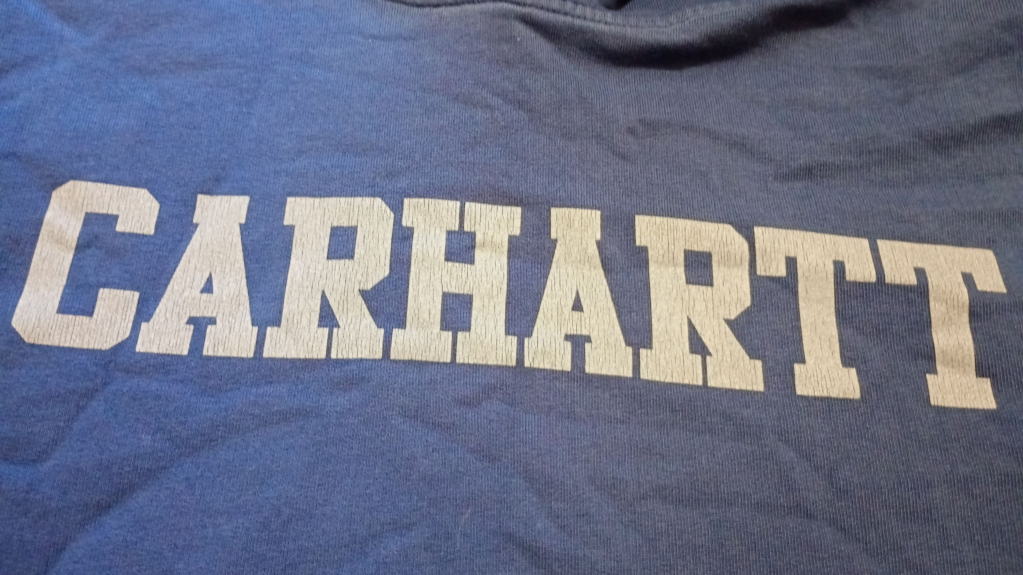 Carhartt Carhartt Vintage Hoodie distressed logo Size US L / EU 52-54 / 3 - 4 Thumbnail