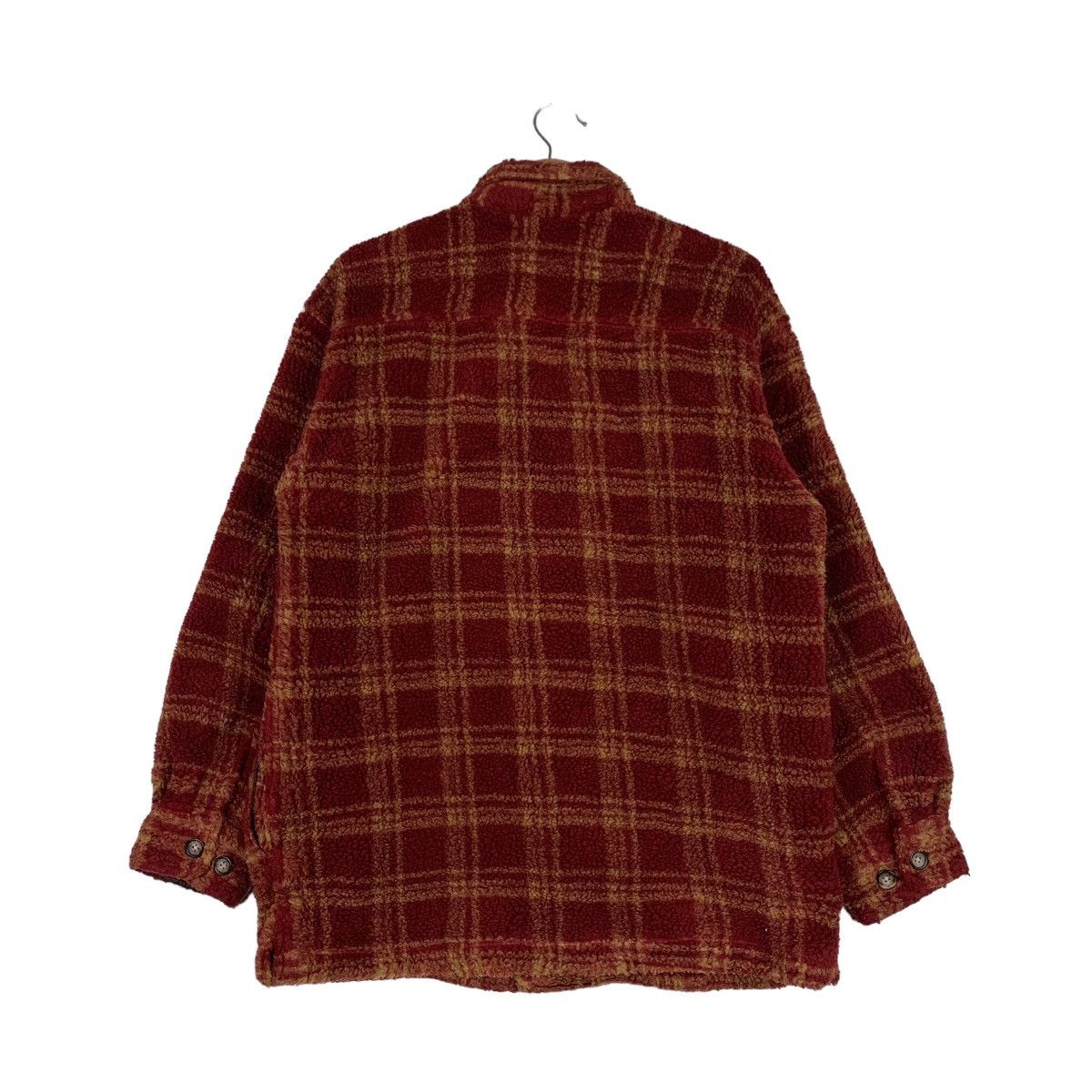 Japanese Brand RALPH ETON Checked Tartan Fleece Flannel Jacket #0610-C28 Size US M / EU 48-50 / 2 - 16 Thumbnail