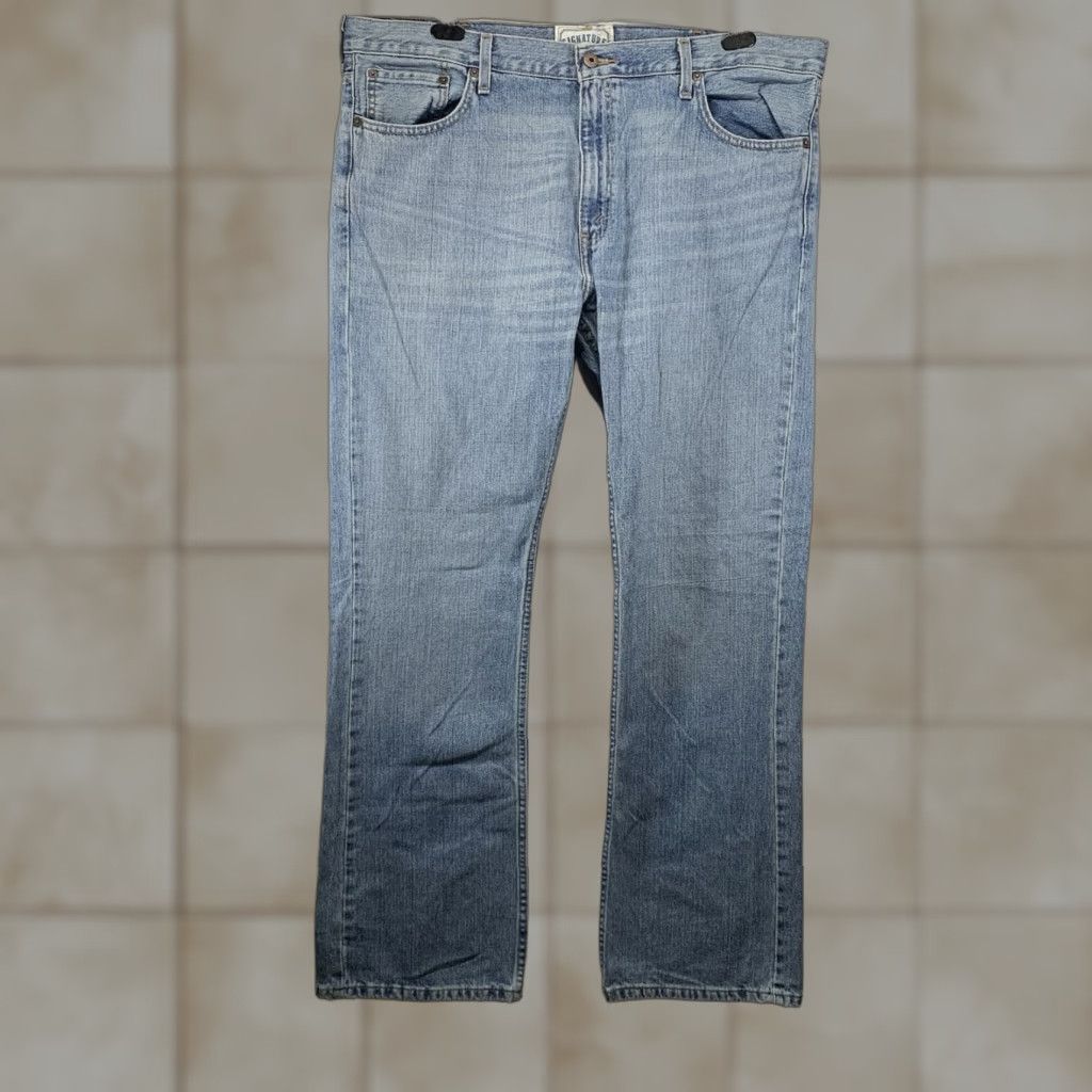Levi's VINTAGE Levi's Jeans Mens 40x32 Bootcut Loose Fit Denim Blue 90s Biker Rock Western Size US 40 / EU 56 - 1 Thumbnail