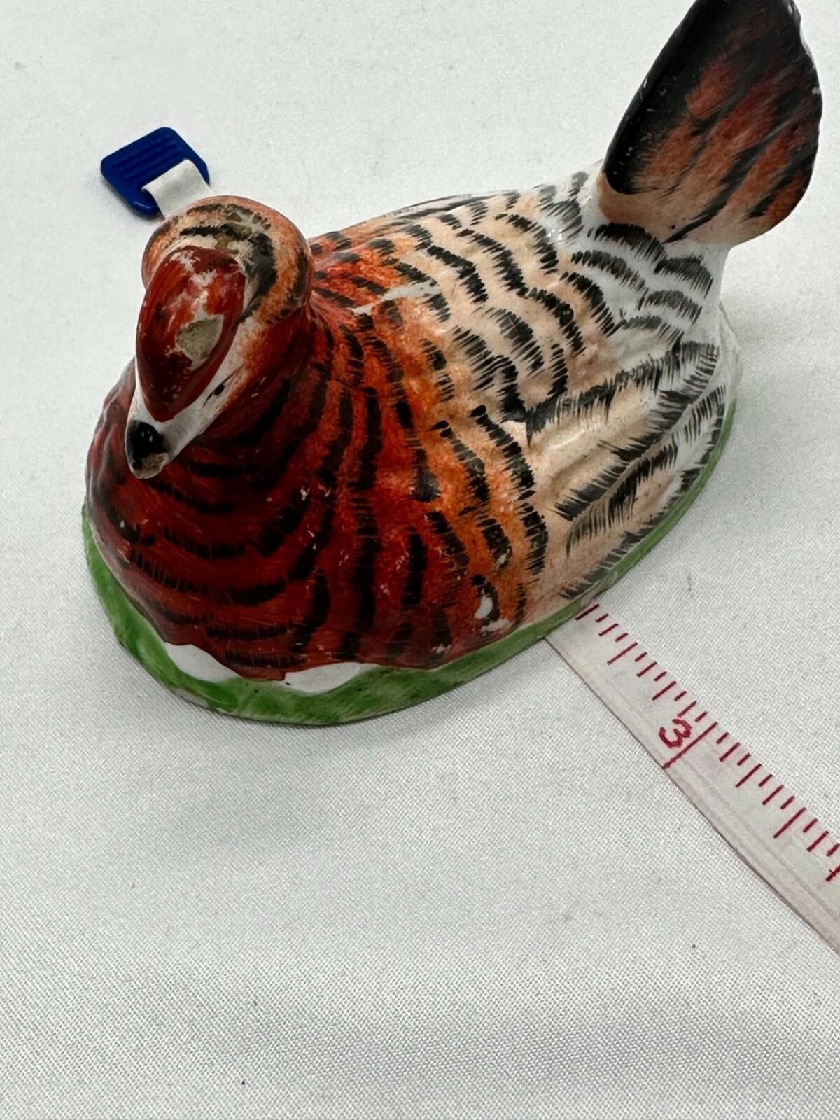 Other Antique 1800's Hen Eggs Painted Figurine Size 3.5"x2.5" Size ONE SIZE - 9 Thumbnail