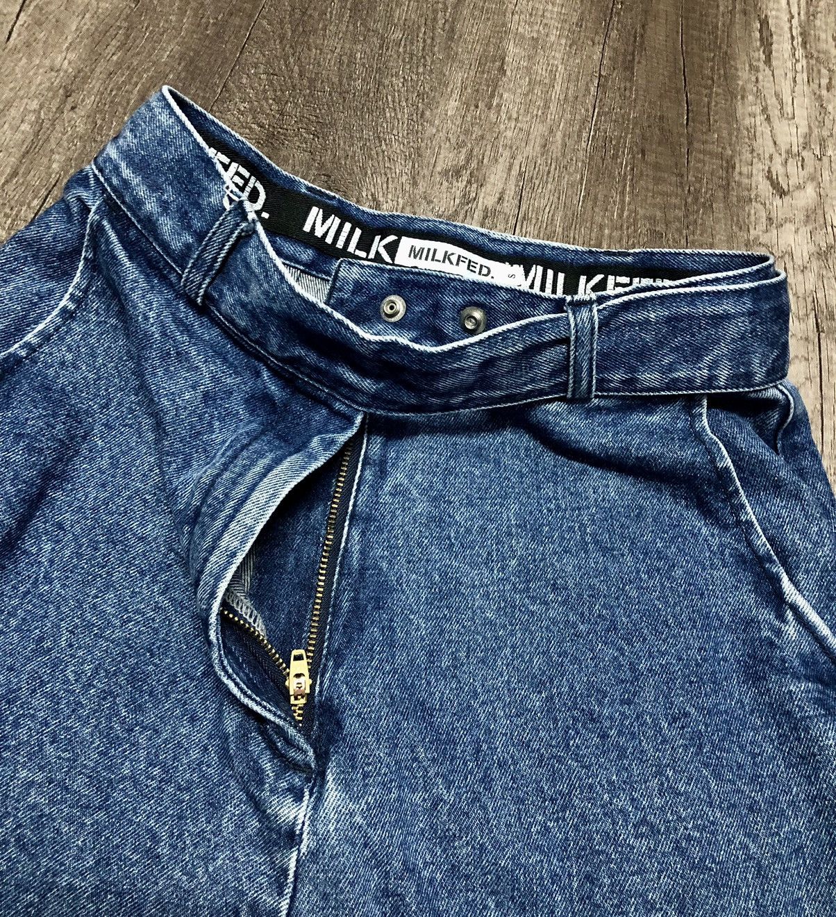 Designer × Japanese Brand × Vintage Milkfed Jeans Japanese Brand Size 28" / US 6 / IT 42 - 4 Thumbnail
