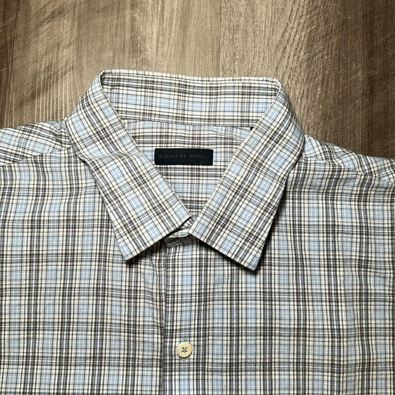 Zachary Prell Zachary Prell Plaid Long Sleeve Button Down - Large Size US L / EU 52-54 / 3 - 5 Thumbnail