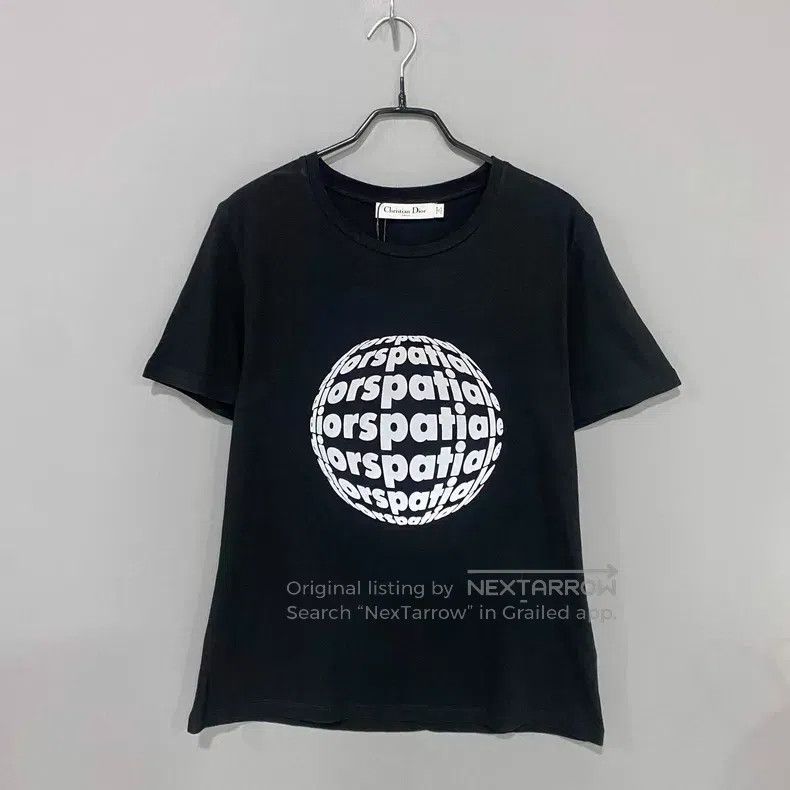 Dior Dior Reflective Letter Earth Short Sleeve Size M / US 6-8 / IT 42-44 - 1 Thumbnail