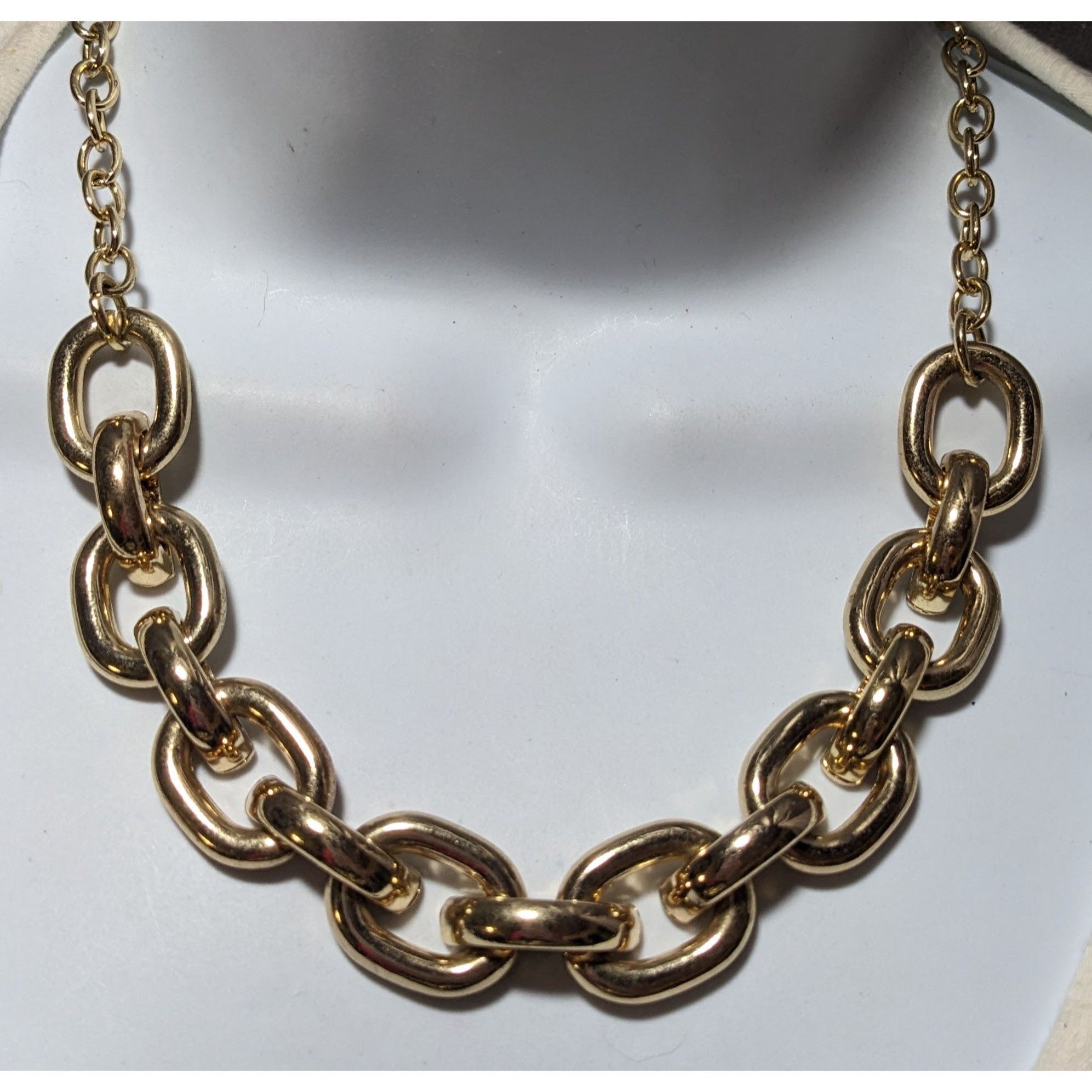 Other Dana Buchman Gold Large Link Chain Necklace Size ONE SIZE - 5 Thumbnail
