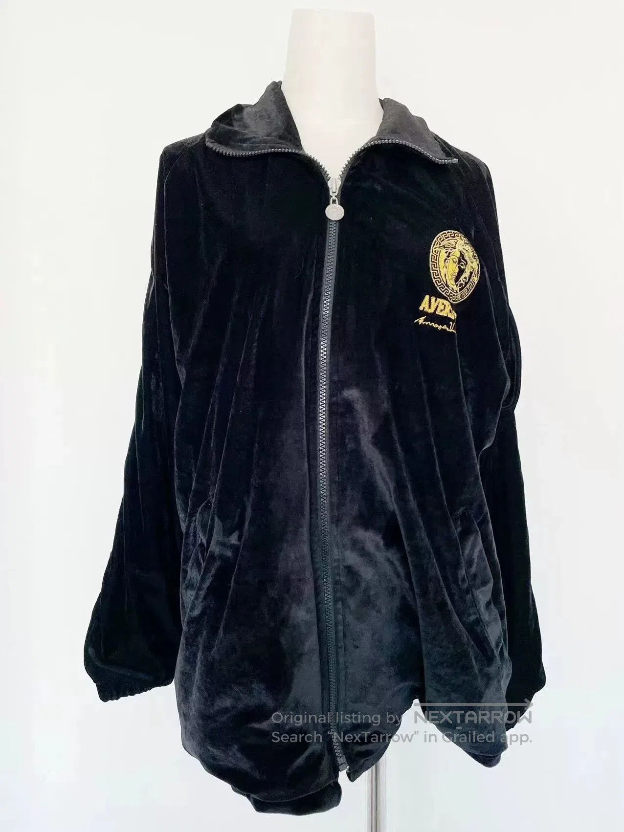 Versace Versace 90s Medusa Velvet Sweatshirt. Size US M / EU 48-50 / 2 - 1 Thumbnail