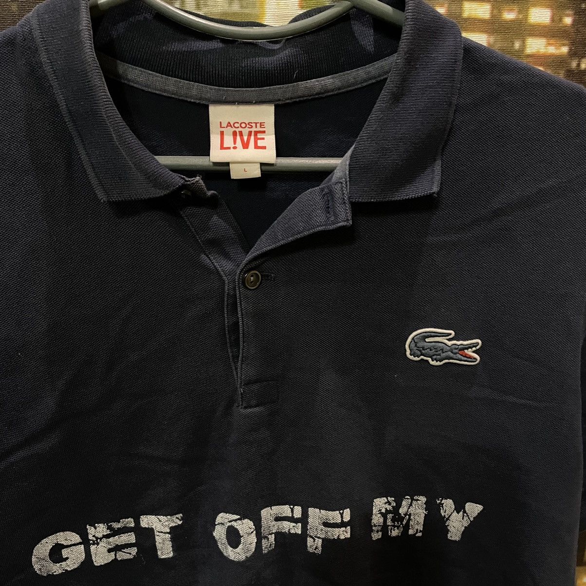 Vintage VINTAGE 90S LACOSTE GET OFF MY DICK PENIS FUNNY PORNO XXX Size US L / EU 52-54 / 3 - 5 Thumbnail