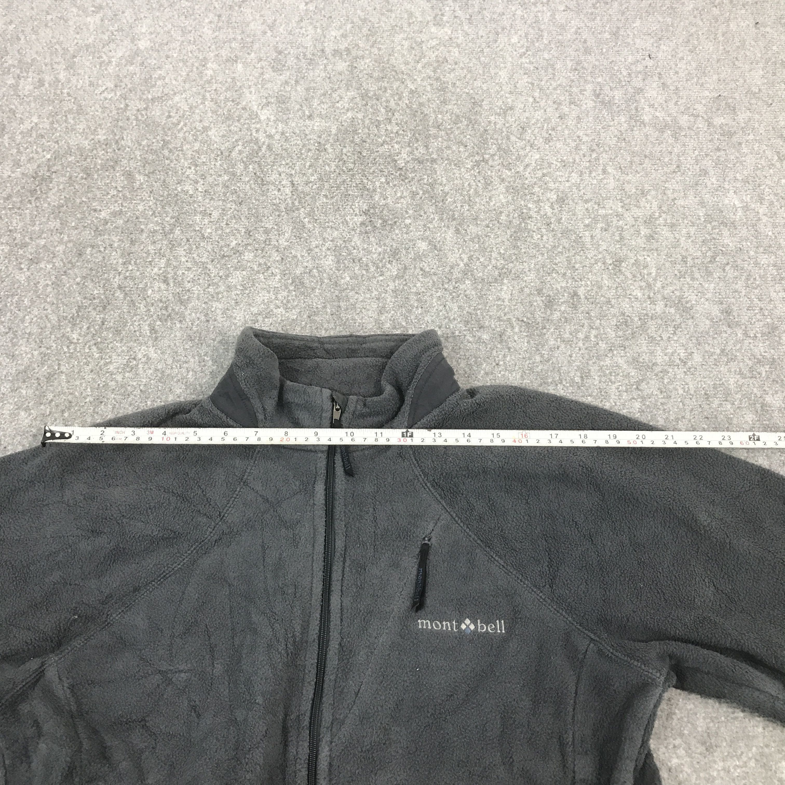 Japanese Brand × Montbell Vintage Montbell outdoor Fleece zipper jacket Size US L / EU 52-54 / 3 - 9 Thumbnail