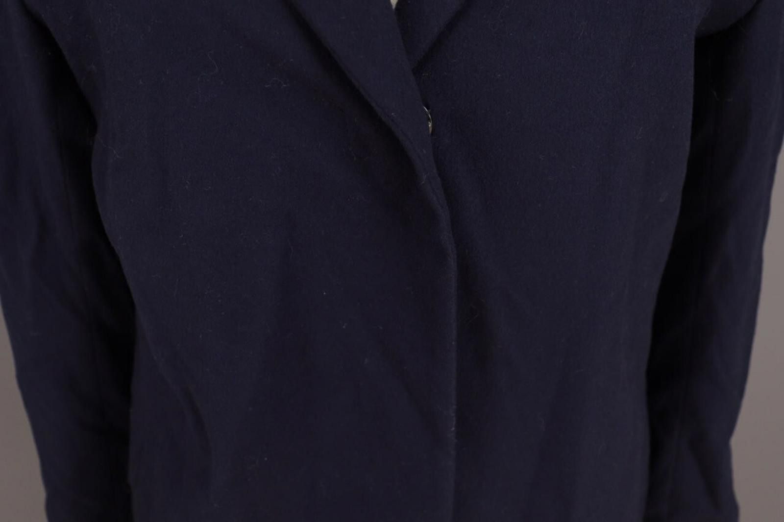 Designer Cinzia Rocca Blue Wool Cashmere Size I 46 / GB 14 / USA 10 Size L / US 10 / IT 46 - 5 Thumbnail