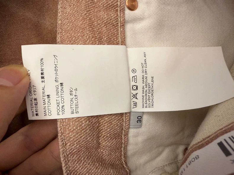Our Legacy Our Legacy size30 Pink onyx jeans Size US 30 / EU 46 - 5 Thumbnail