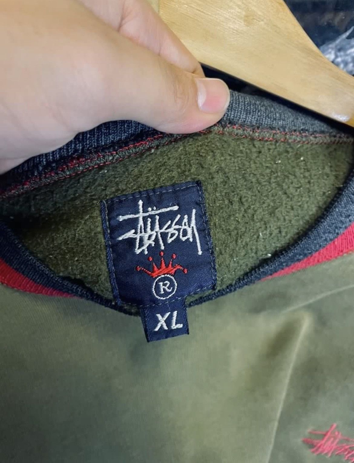 Stussy Vintage stussy crewneck cropped sweatshirt Size US XL / EU 56 / 4 - 4 Thumbnail