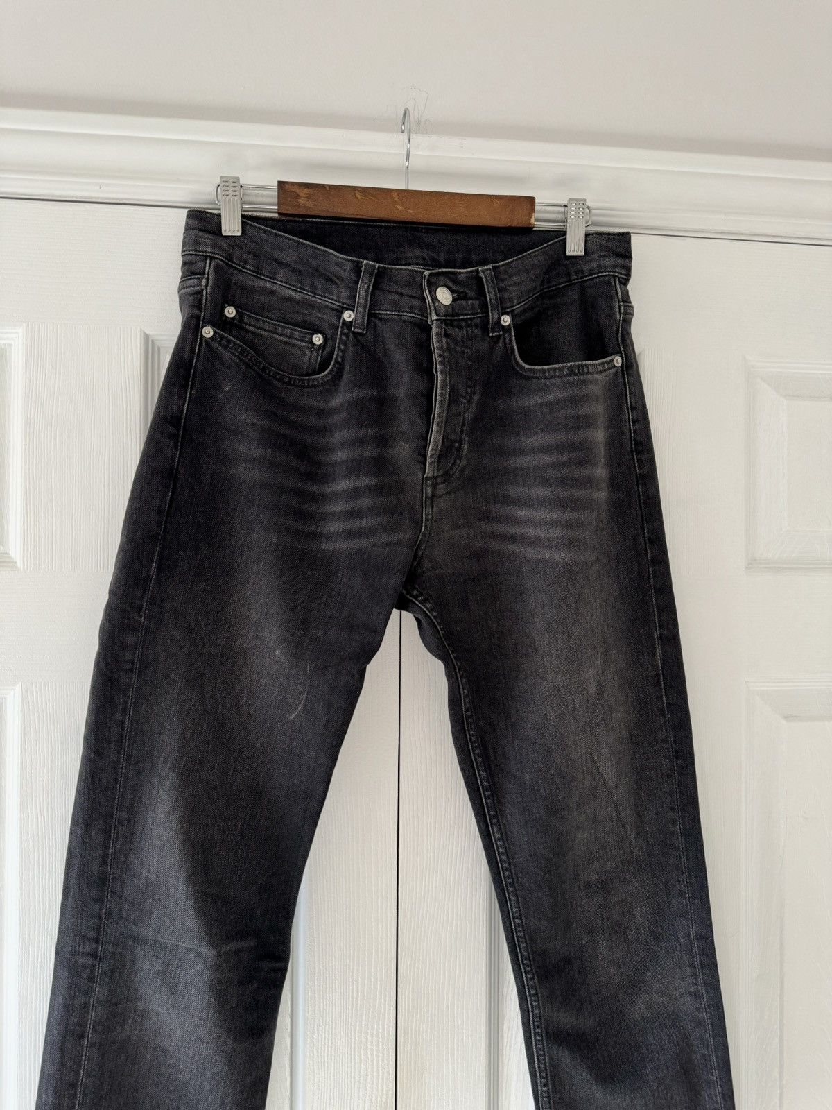 Sandro Sandro Straight Leg Denim Size US 31 - 2 Thumbnail