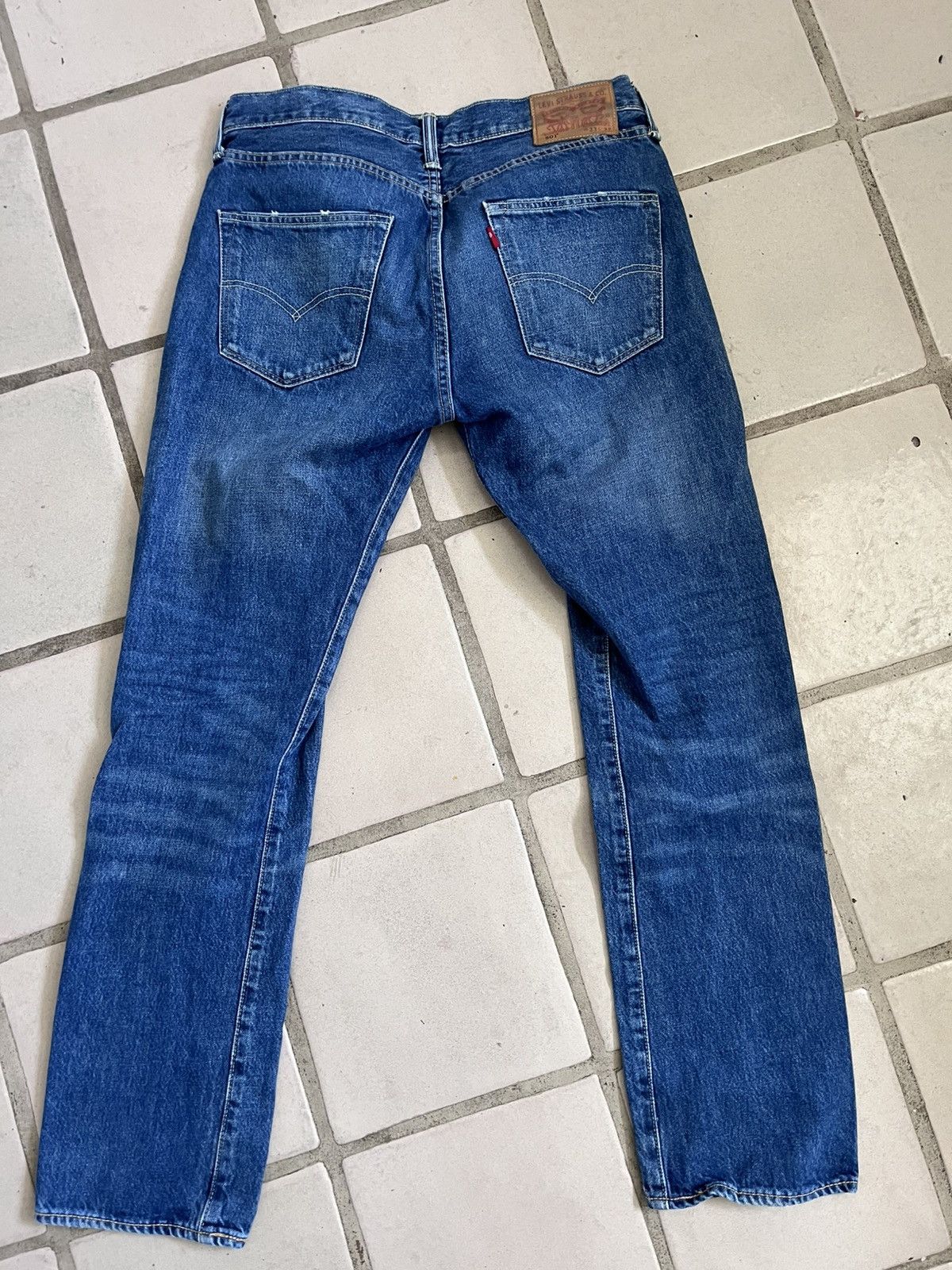 Levi's Selvedge Levi’s 501 33x32 White Oak Cone Denim Size US 33 - 6 Thumbnail